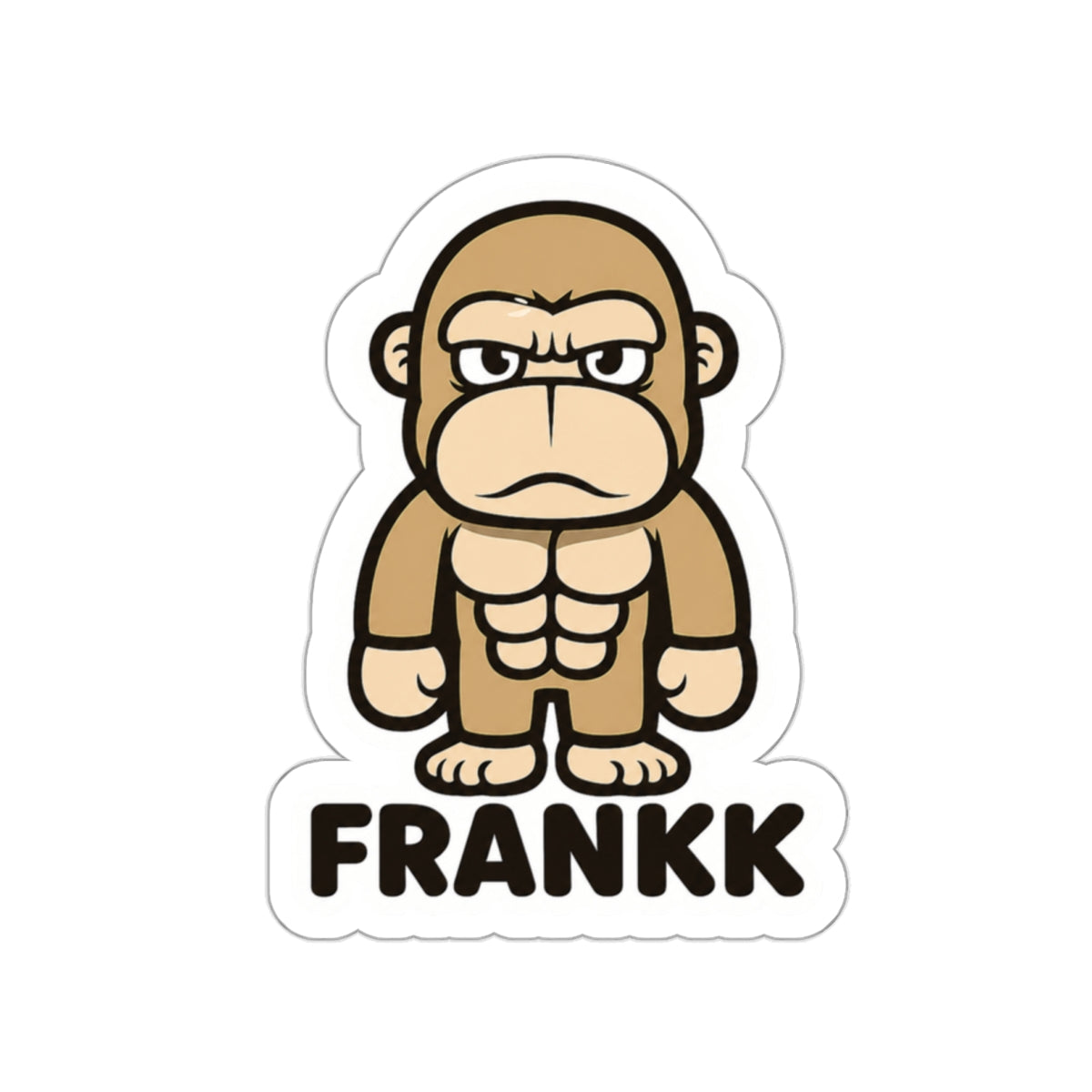 FRANKK The Ape "Essentials" - Die-Cut Sticker
