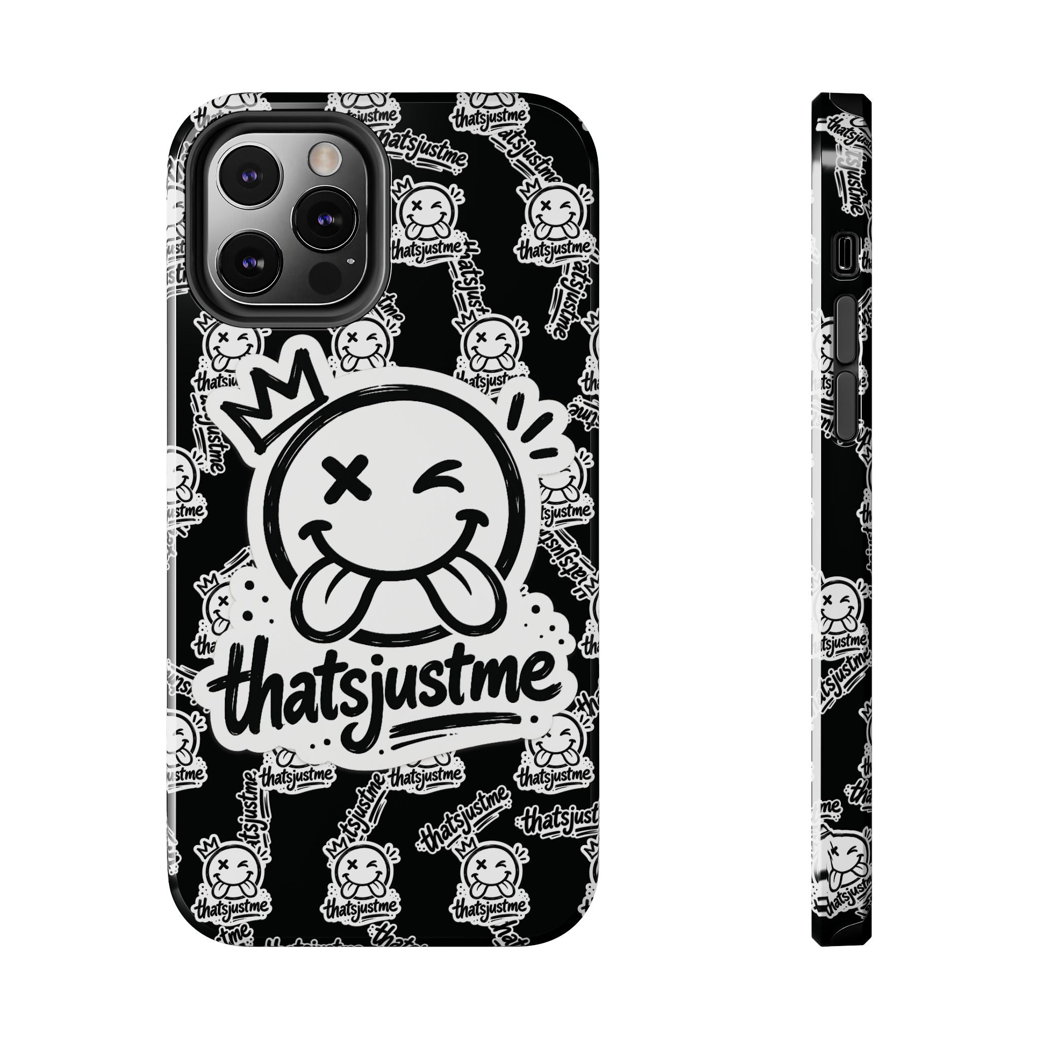 thatsjustme "Overload" Tough Phone Case - Black