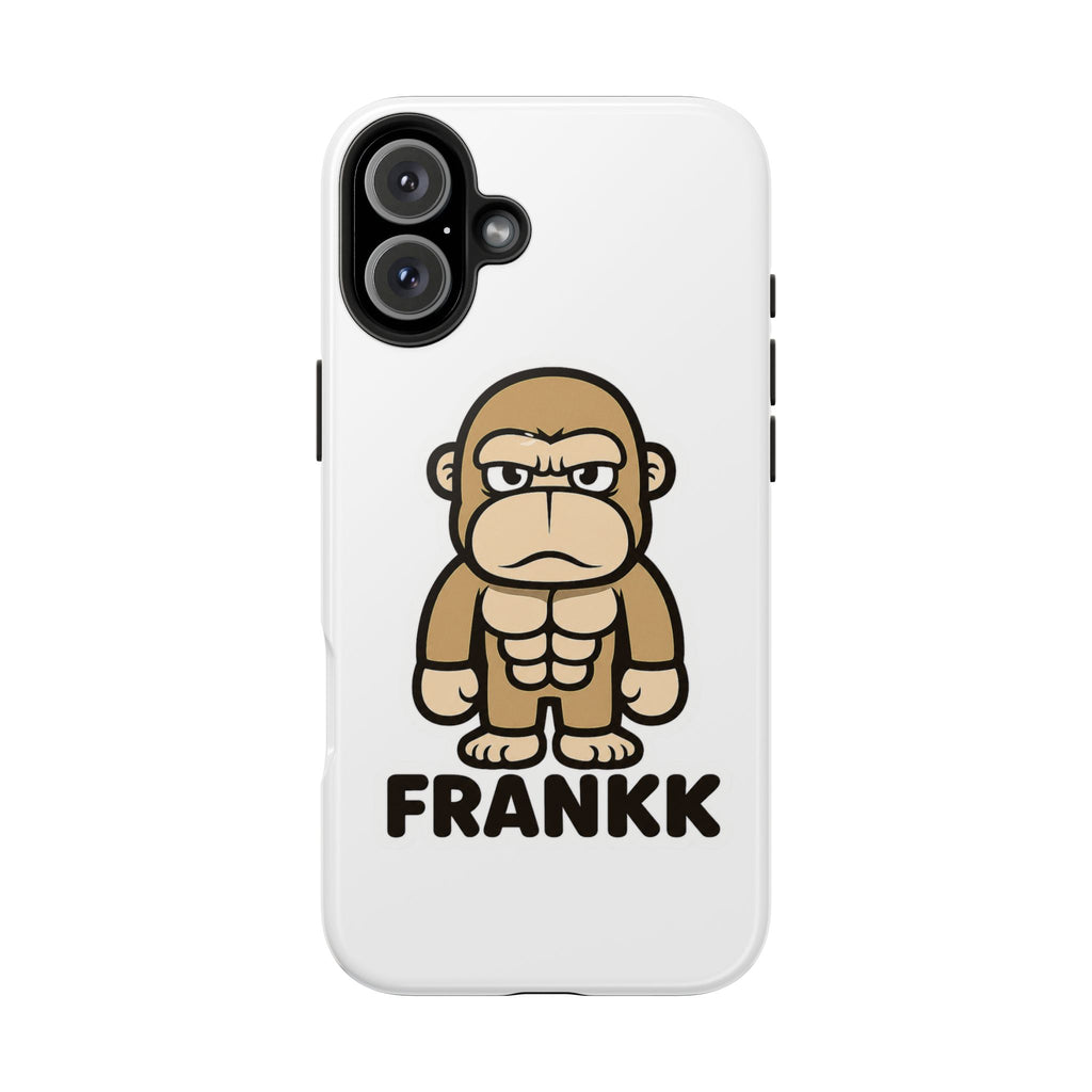 FRANKK The Ape "Essentials" Tough Phone Case - White