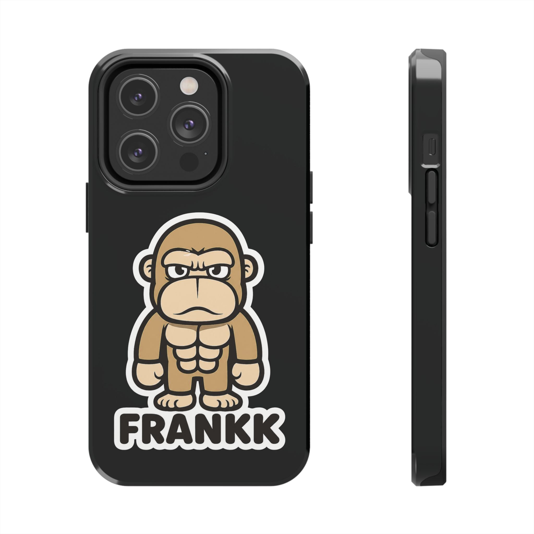 FRANKK The Ape "Essentials" Tough Phone Case - Black