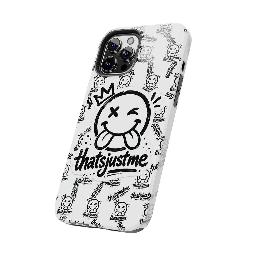 thatsjustme "Overload" Tough Phone Case - White