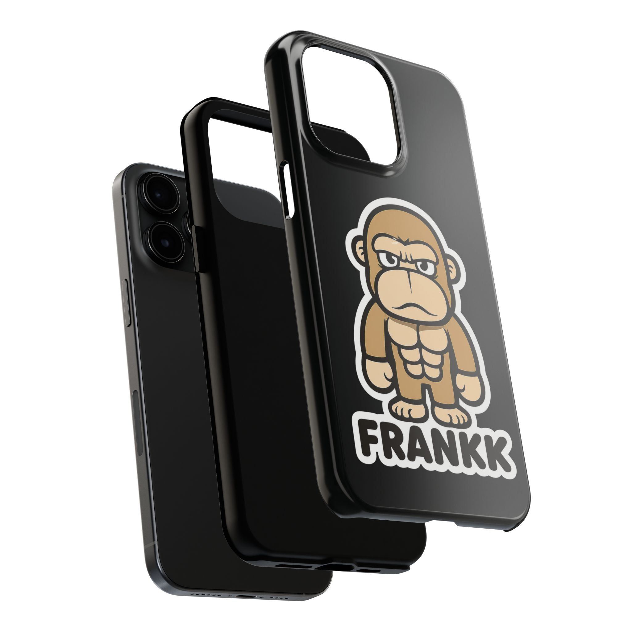 FRANKK The Ape "Essentials" Tough Phone Case - Black