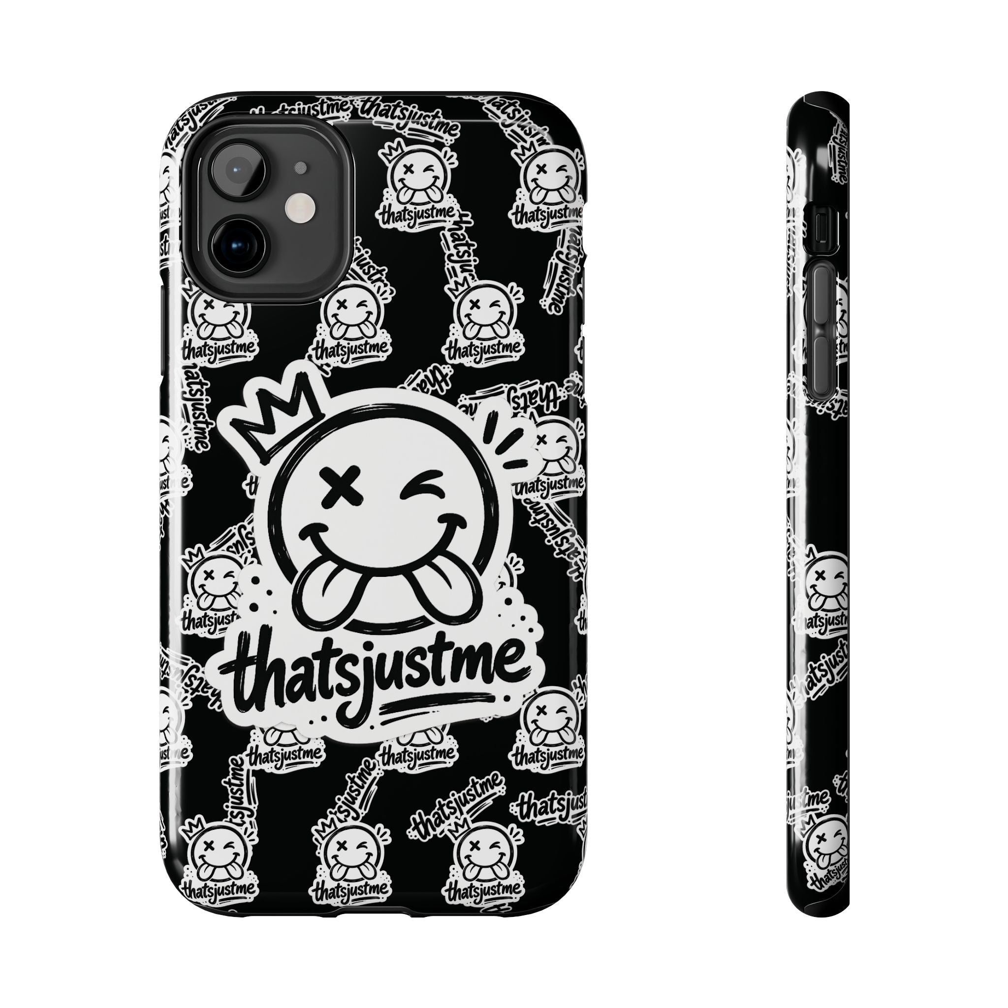 thatsjustme "Overload" Tough Phone Case - Black