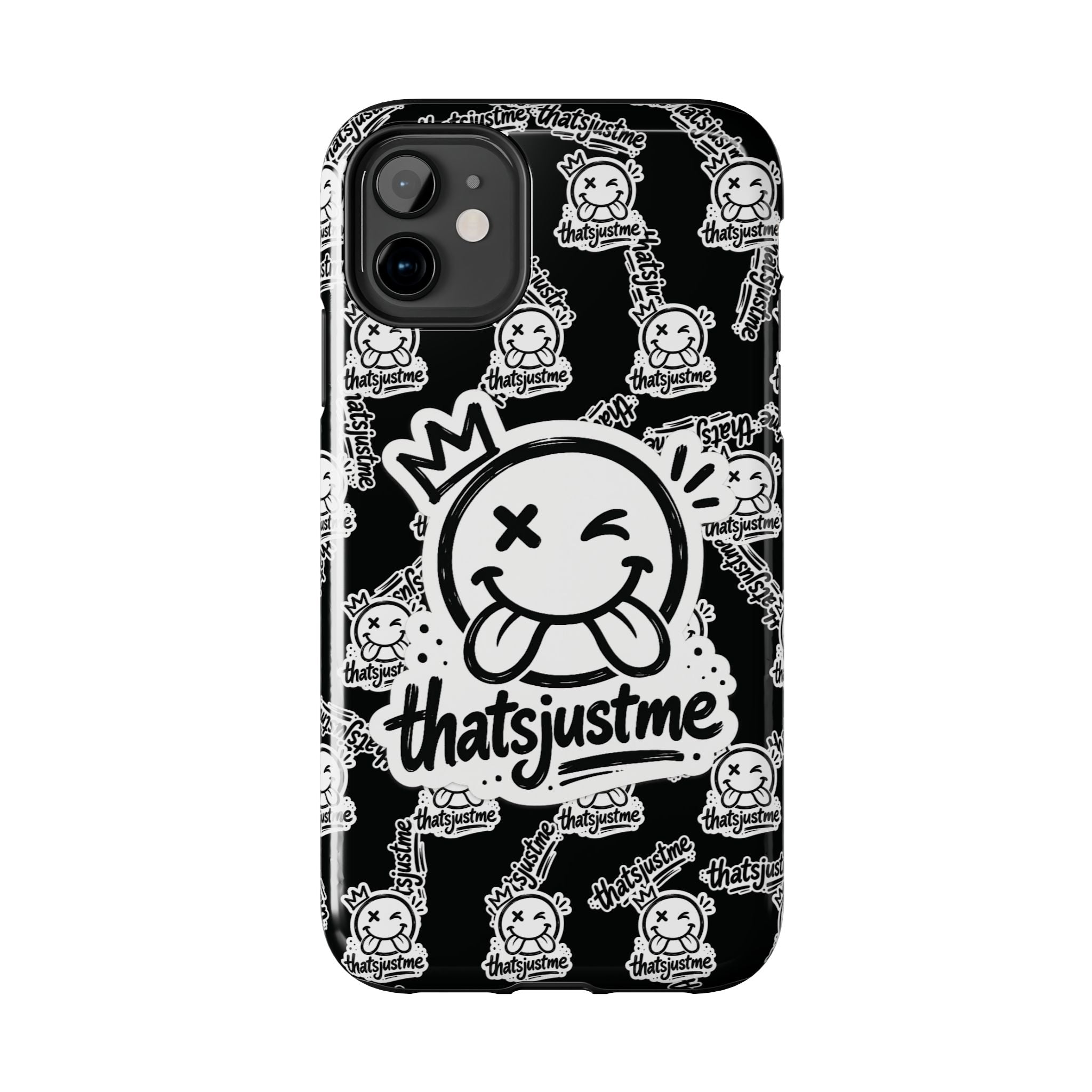 thatsjustme "Overload" Tough Phone Case - Black