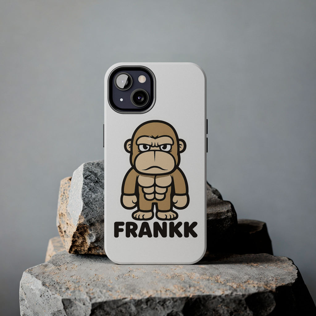 FRANKK The Ape "Essentials" Tough Phone Case - White