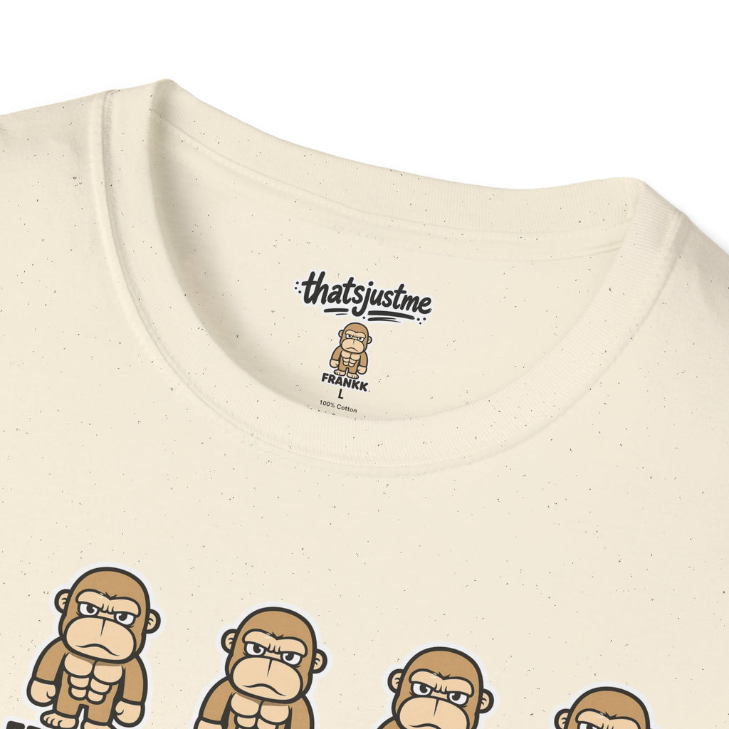 FRANKK The Ape Repeated "Essentials" Graphic Tee - Unisex T-Shirt