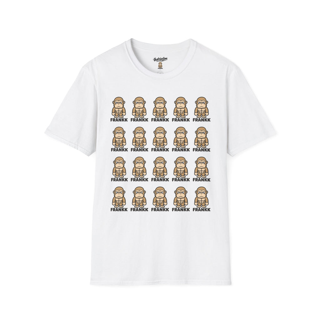 FRANKK The Ape Repeated "Essentials" Graphic Tee - Unisex T-Shirt