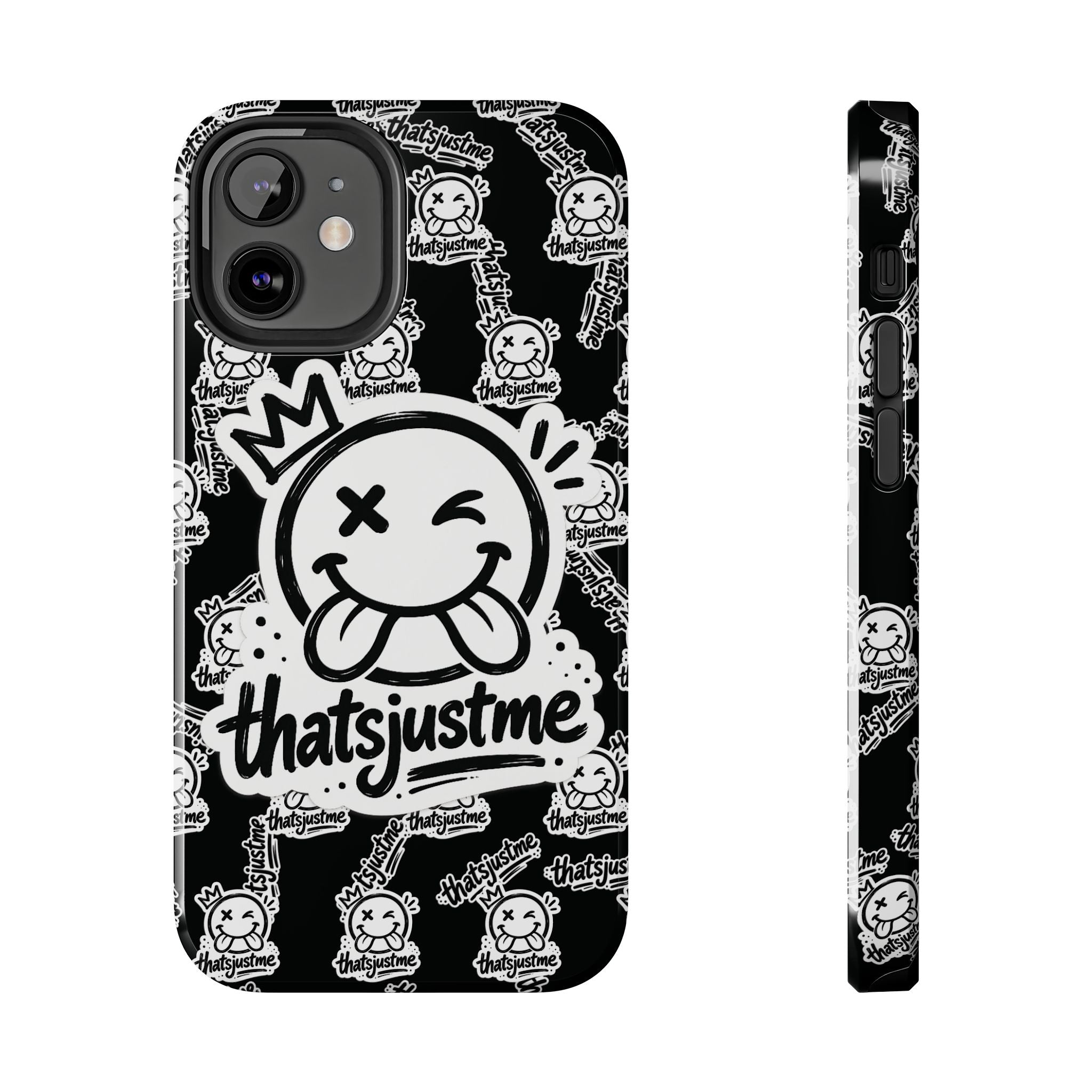 thatsjustme "Overload" Tough Phone Case - Black