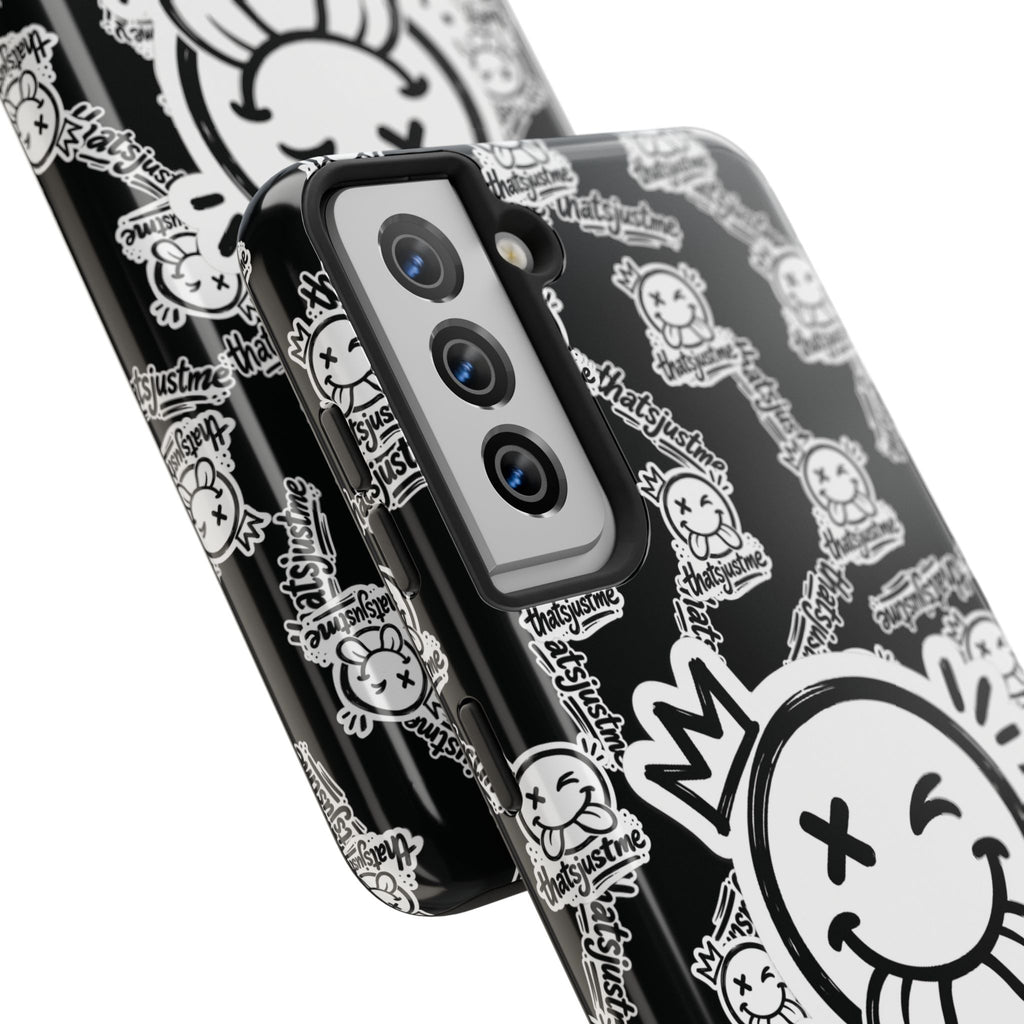 thatsjustme "Overload" Tough Phone Case - Black