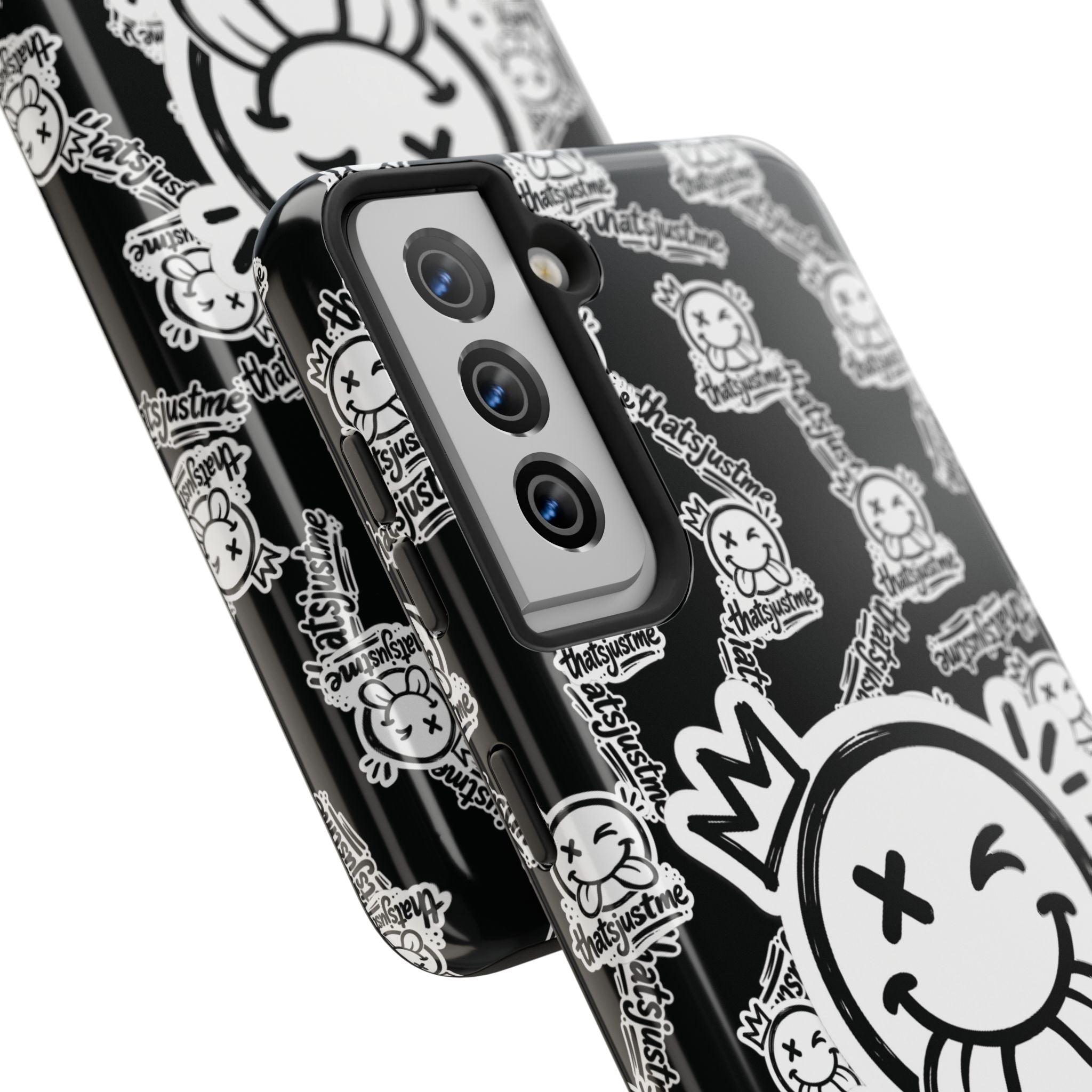 thatsjustme "Overload" Tough Phone Case - Black