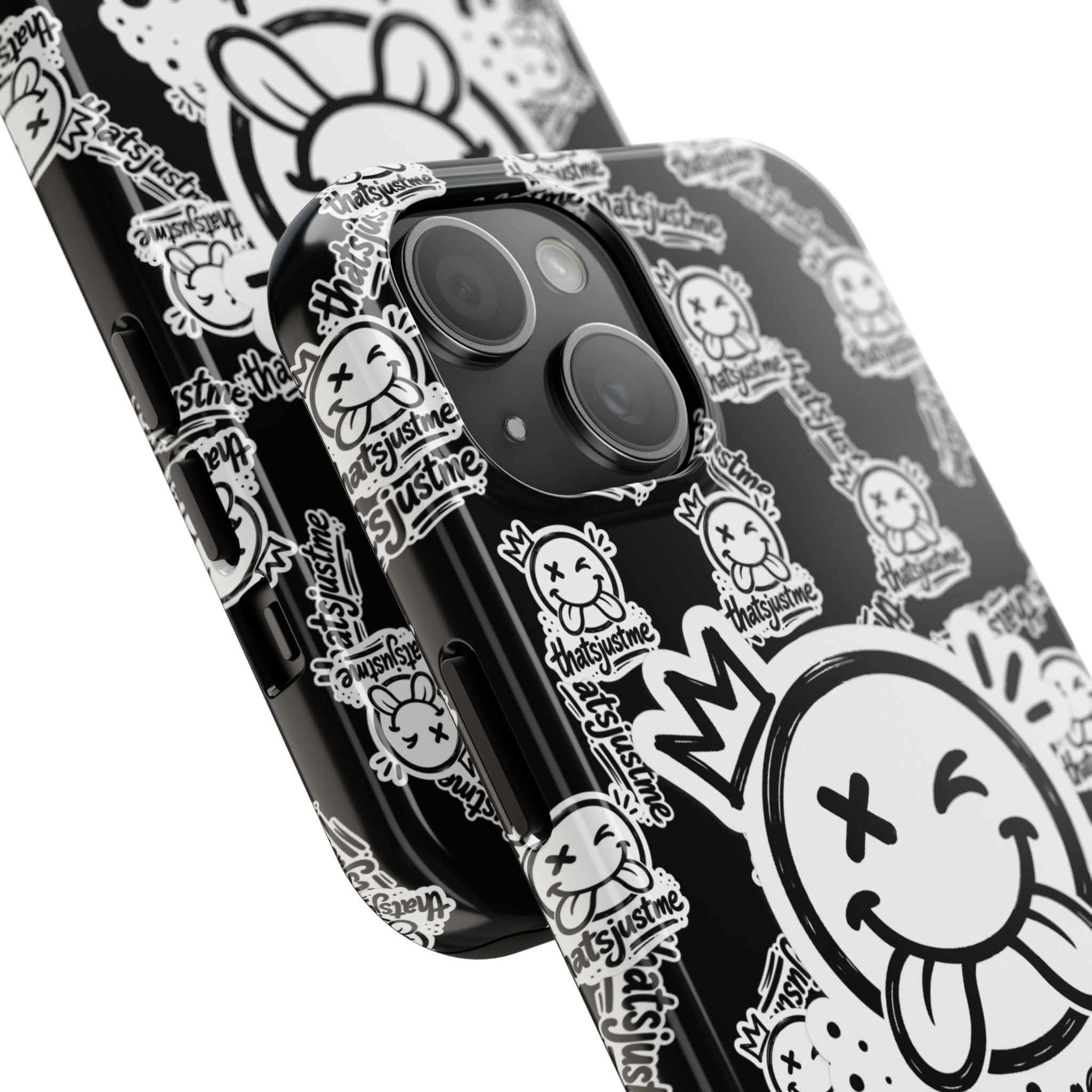thatsjustme "Overload" Tough Phone Case - Black