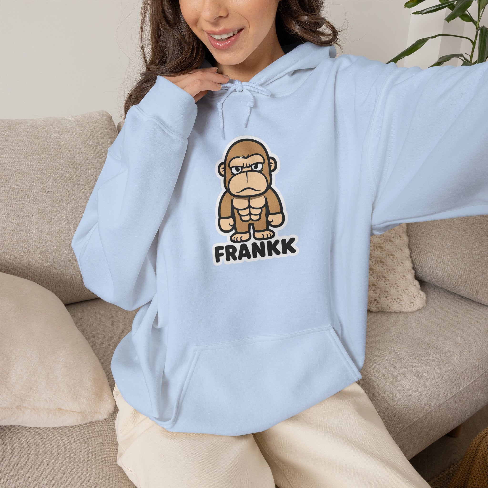 FRANKK The Ape "Essentials" Hoodie —  Unisex Sweatshirt