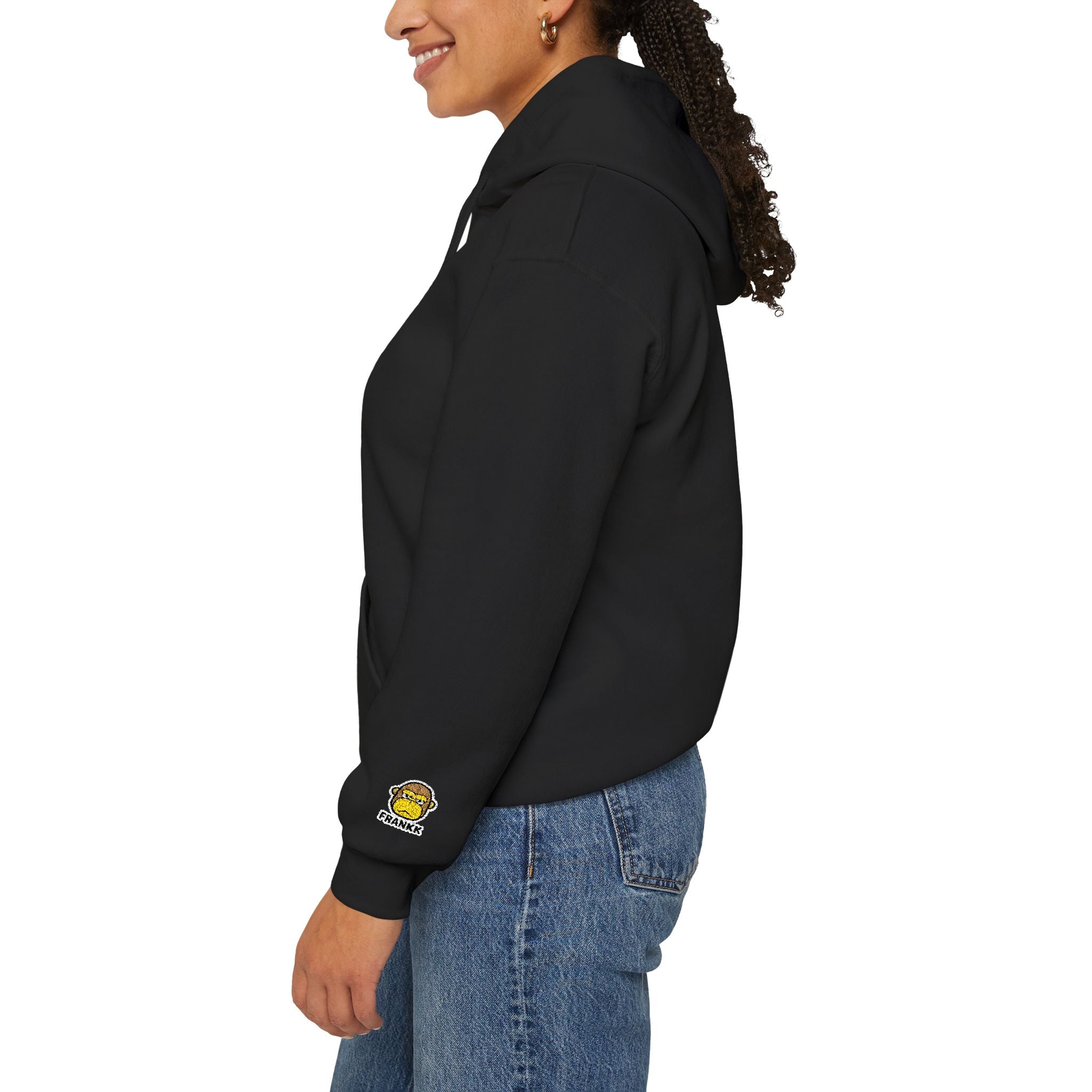 FRANKK The Ape "Essentials" Embroidered Hoodie - Unisex Sweatshirt
