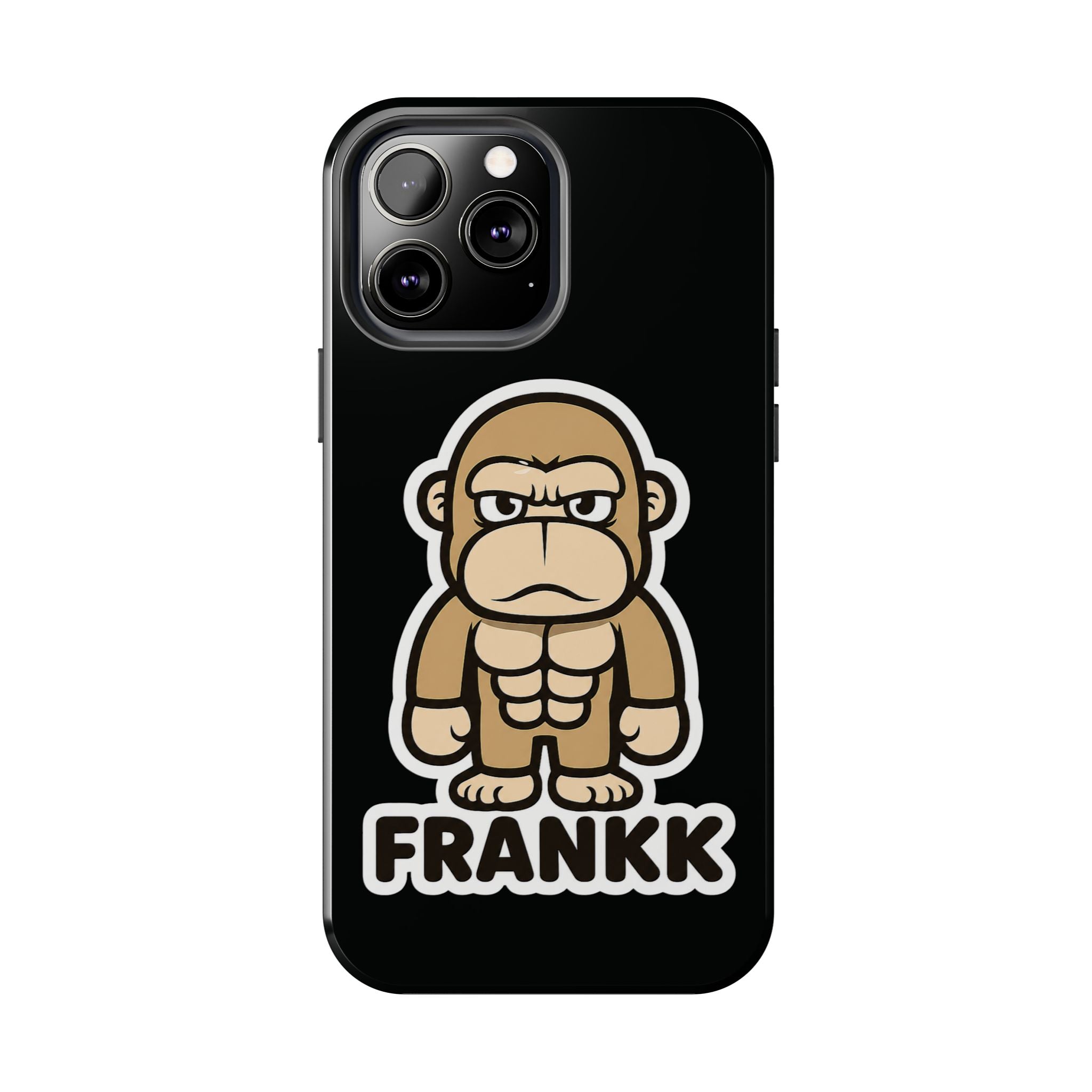 FRANKK The Ape "Essentials" Tough Phone Case - Black