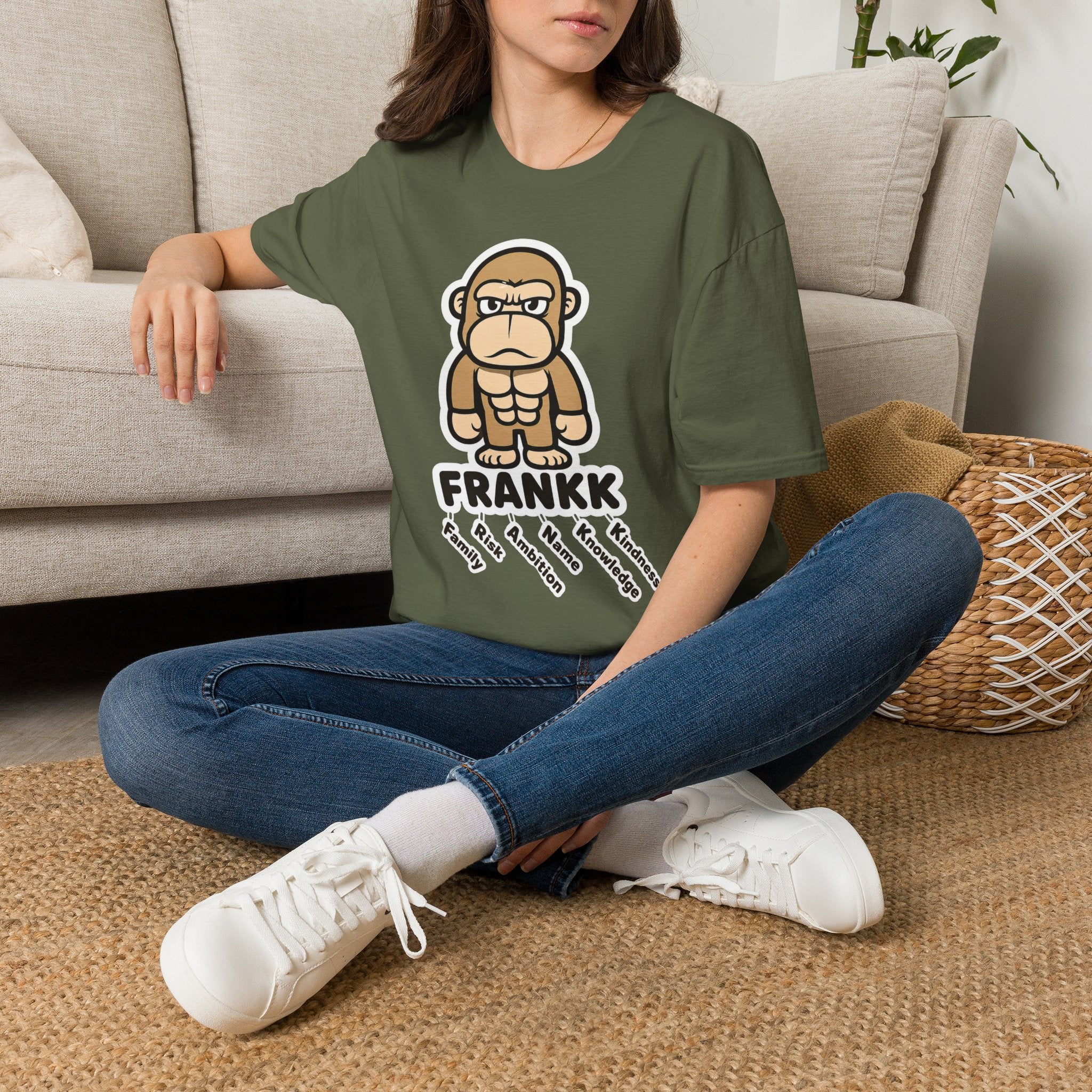 FRANKK The Ape "Acronym" Graphic Tee - Unisex T-Shirt