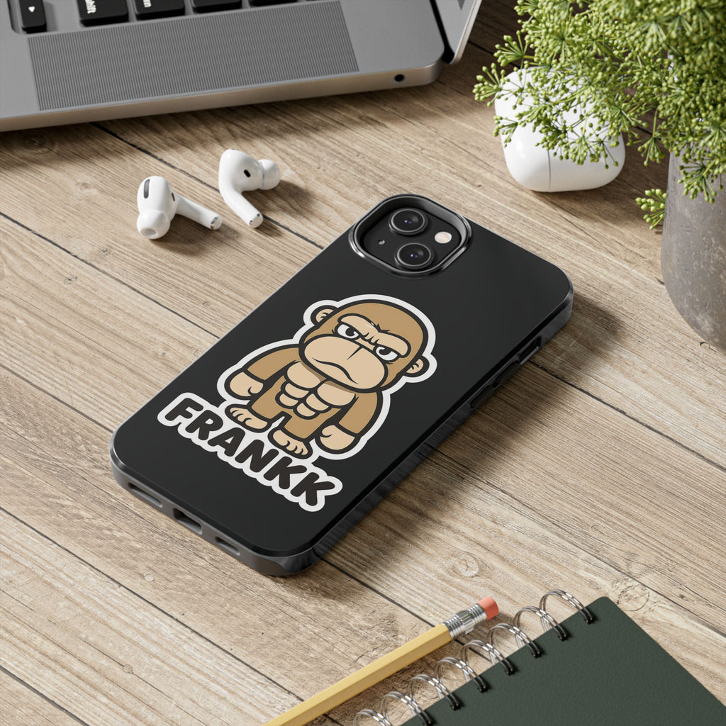 FRANKK The Ape "Essentials" Tough Phone Case - Black