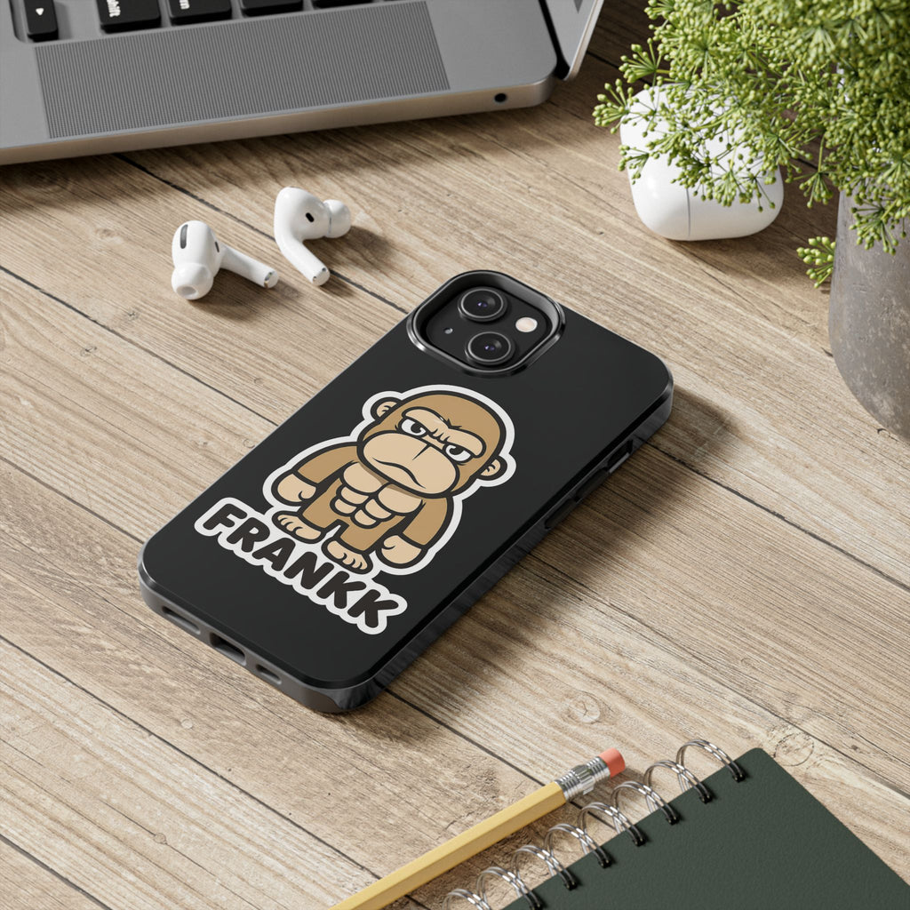 FRANKK The Ape "Essentials" Tough Phone Case - Black