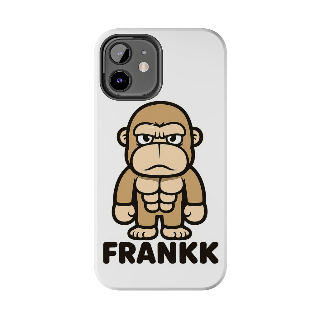 FRANKK The Ape "Essentials" Tough Phone Case - White