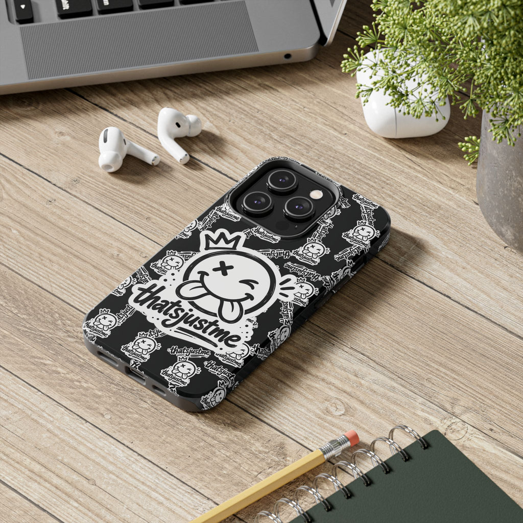 thatsjustme "Overload" Tough Phone Case - Black