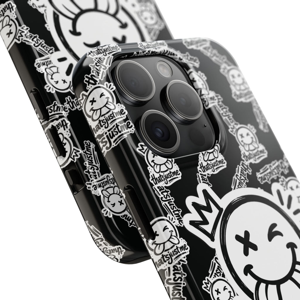 thatsjustme "Overload" Tough Phone Case - Black