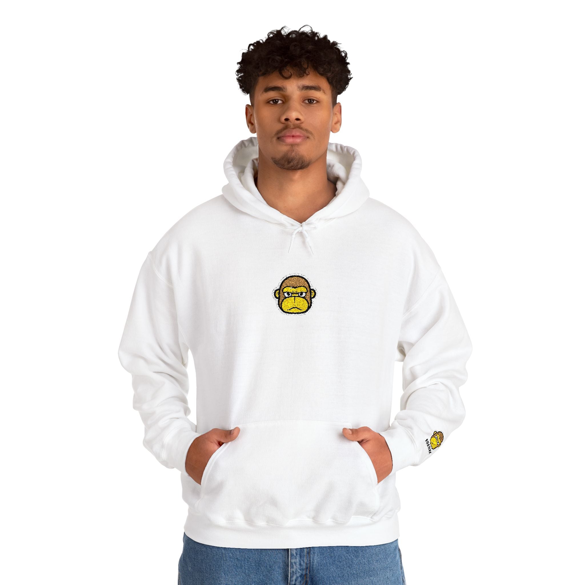 FRANKK The Ape "Essentials" Embroidered Hoodie - Unisex Sweatshirt