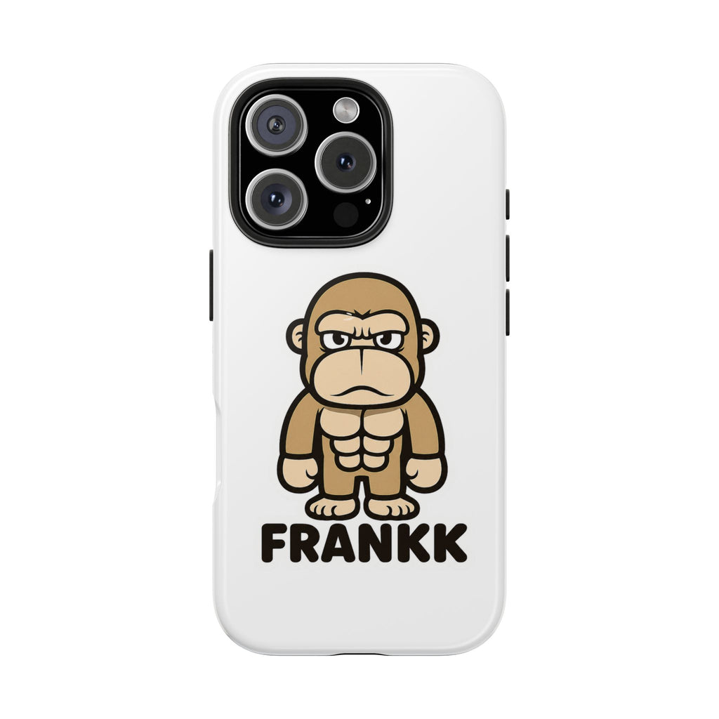 FRANKK The Ape "Essentials" Tough Phone Case - White