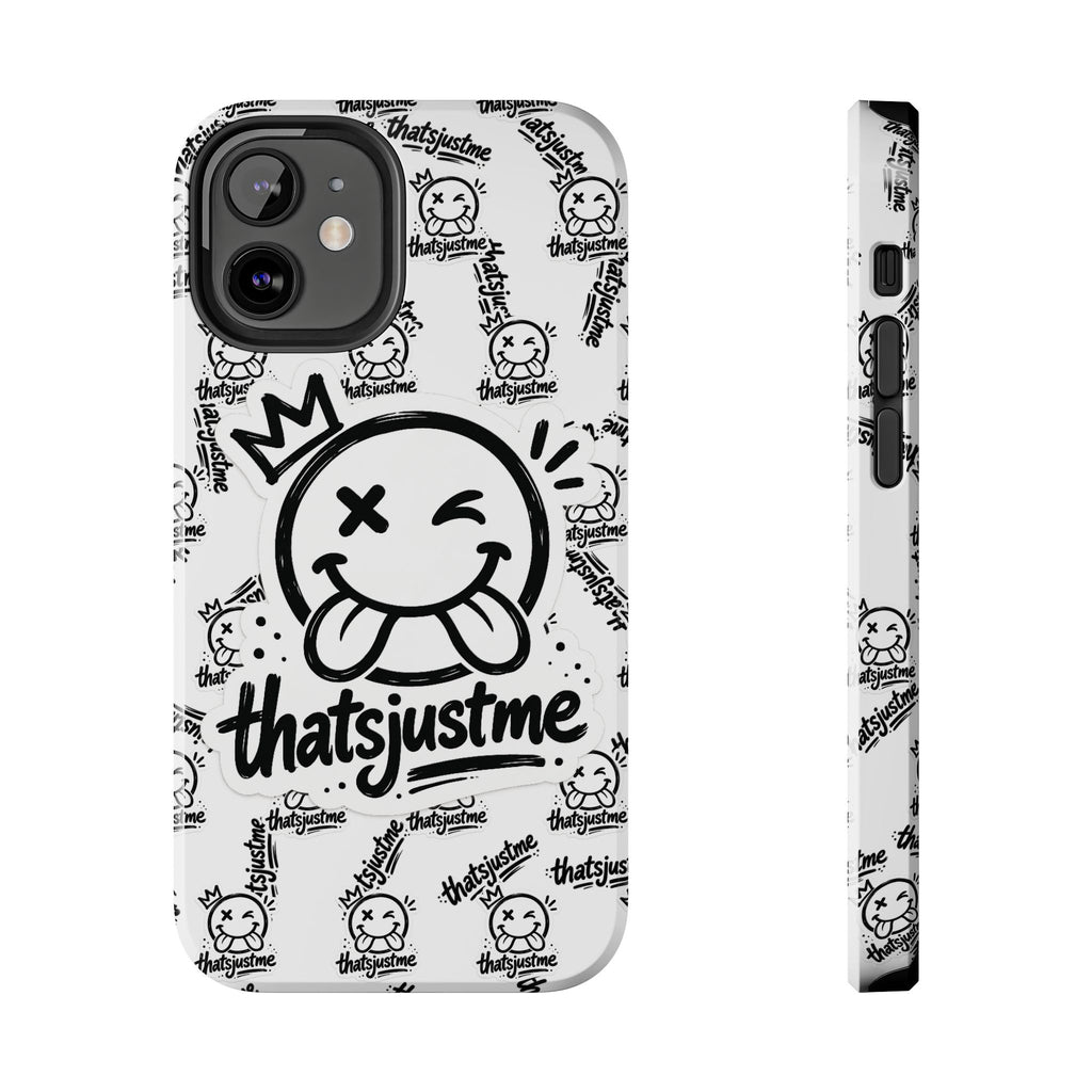 thatsjustme "Overload" Tough Phone Case - White