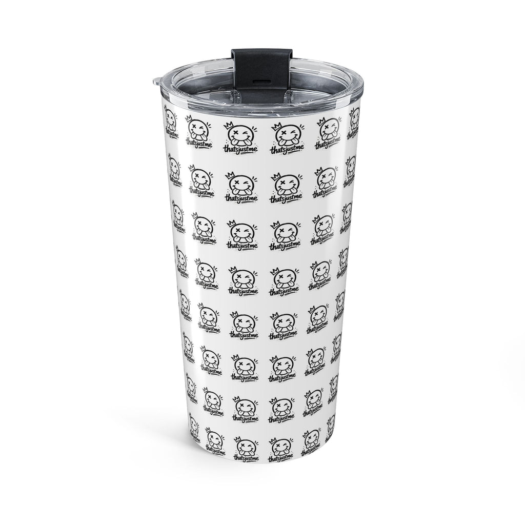thatsjustme "OG" Crown Smiley 20oz Stainless Tumbler - White
