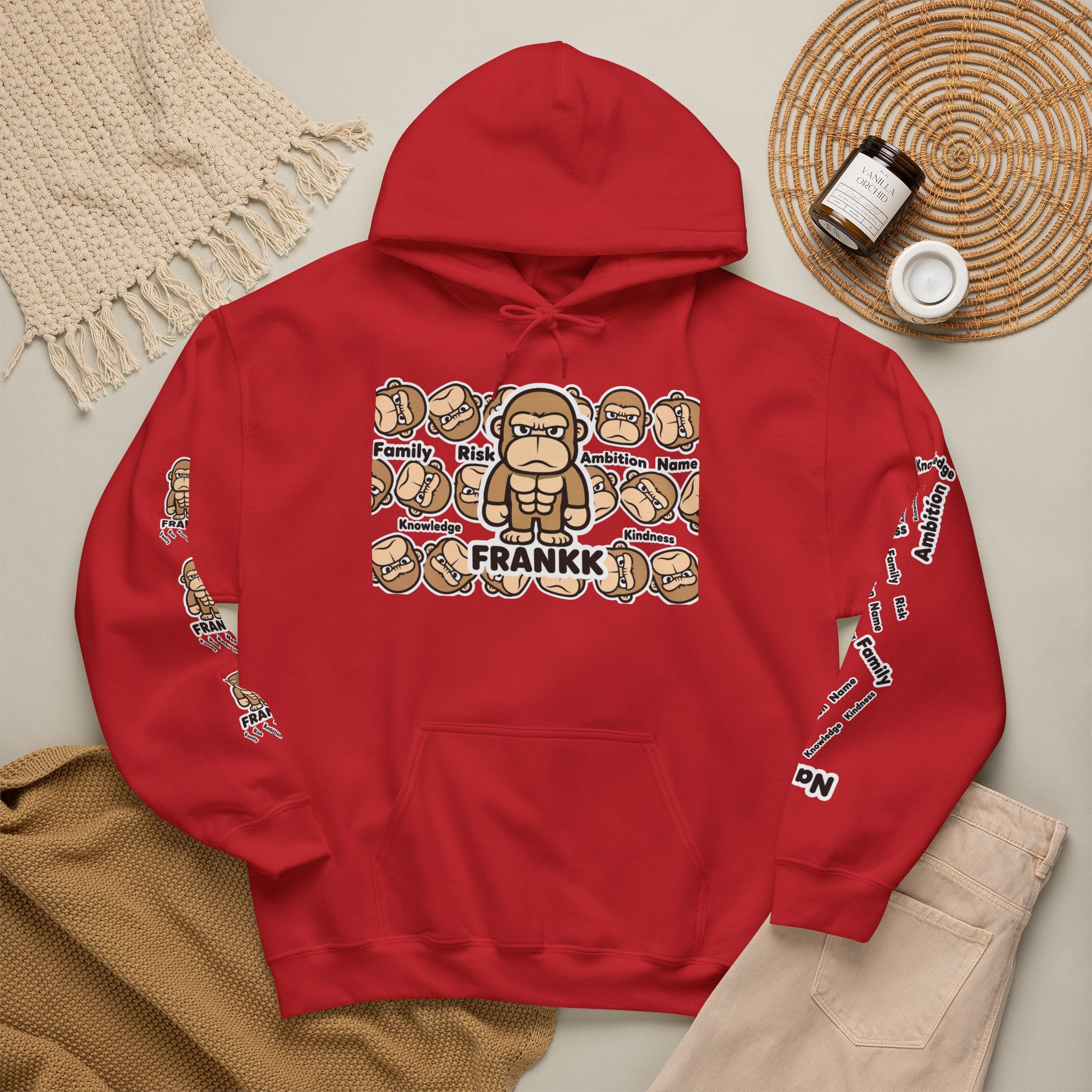 FRANKK The Ape "Overload" Hoodie - Unisex Sweatshirt