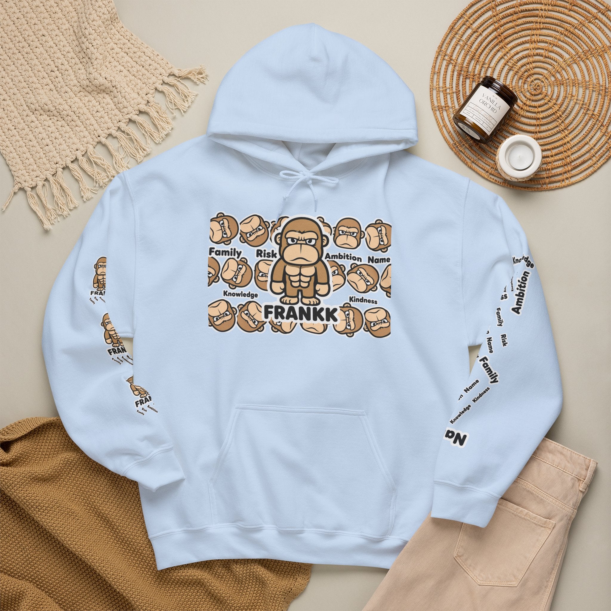 FRANKK The Ape "Overload" Hoodie - Unisex Sweatshirt