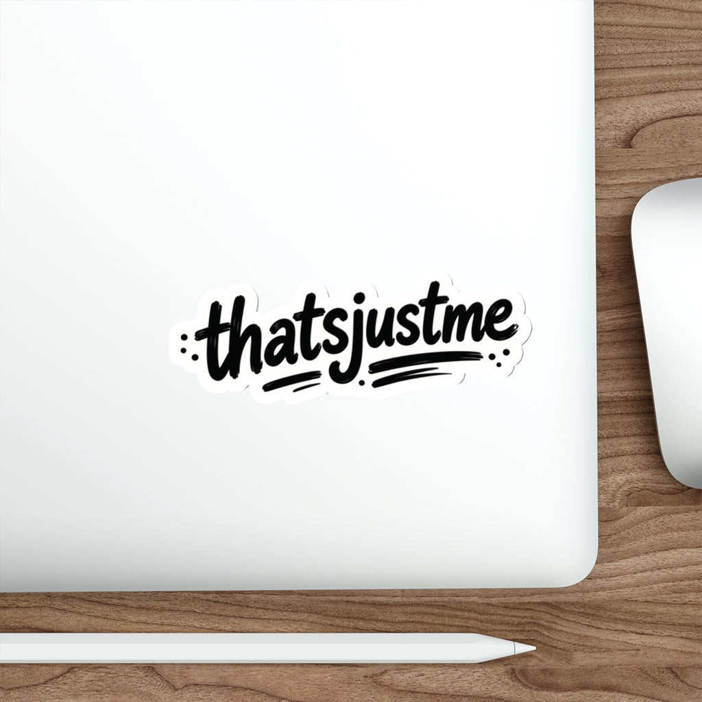thatsjustme "OG" Text - Die Cut Sticker