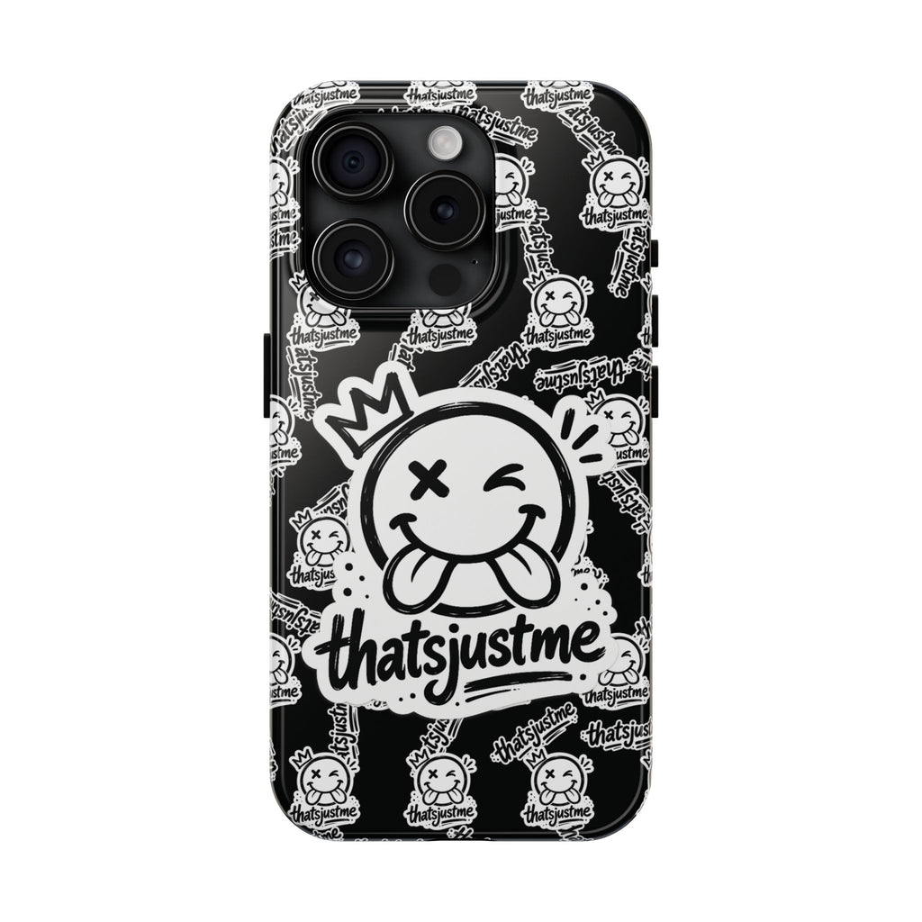 thatsjustme "Overload" Tough Phone Case - Black