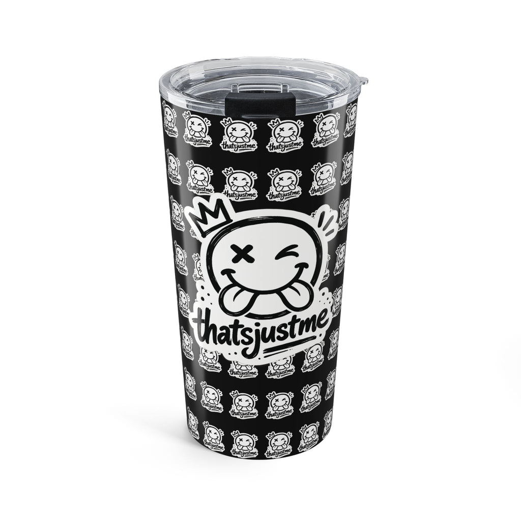 thatsjustme "OG" Crown Smiley 20oz Stainless Tumbler - Black