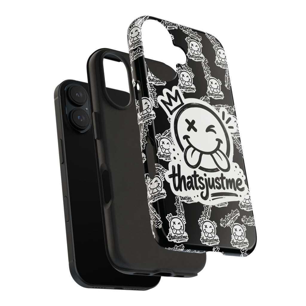 thatsjustme "Overload" Tough Phone Case - Black