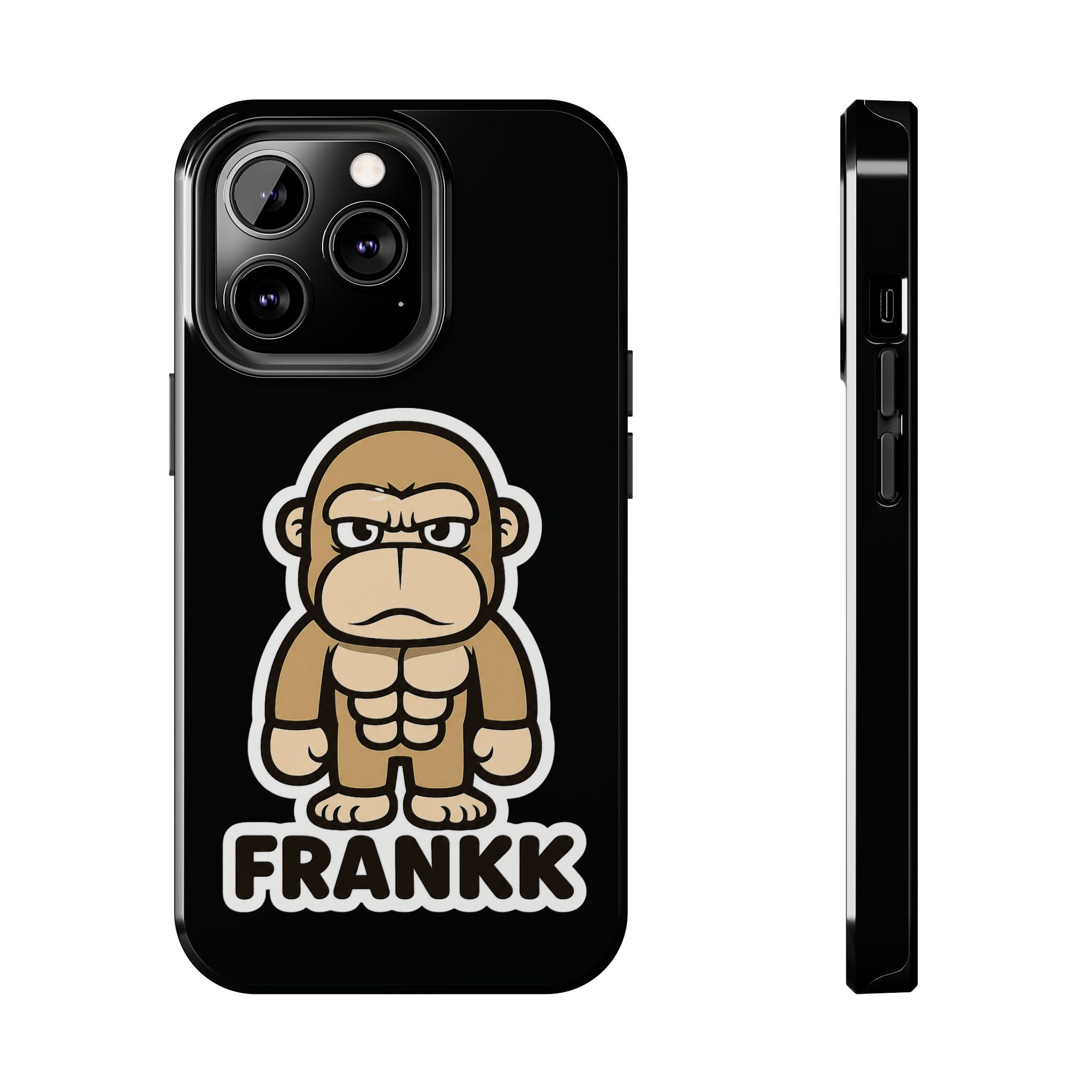FRANKK The Ape "Essentials" Tough Phone Case - Black