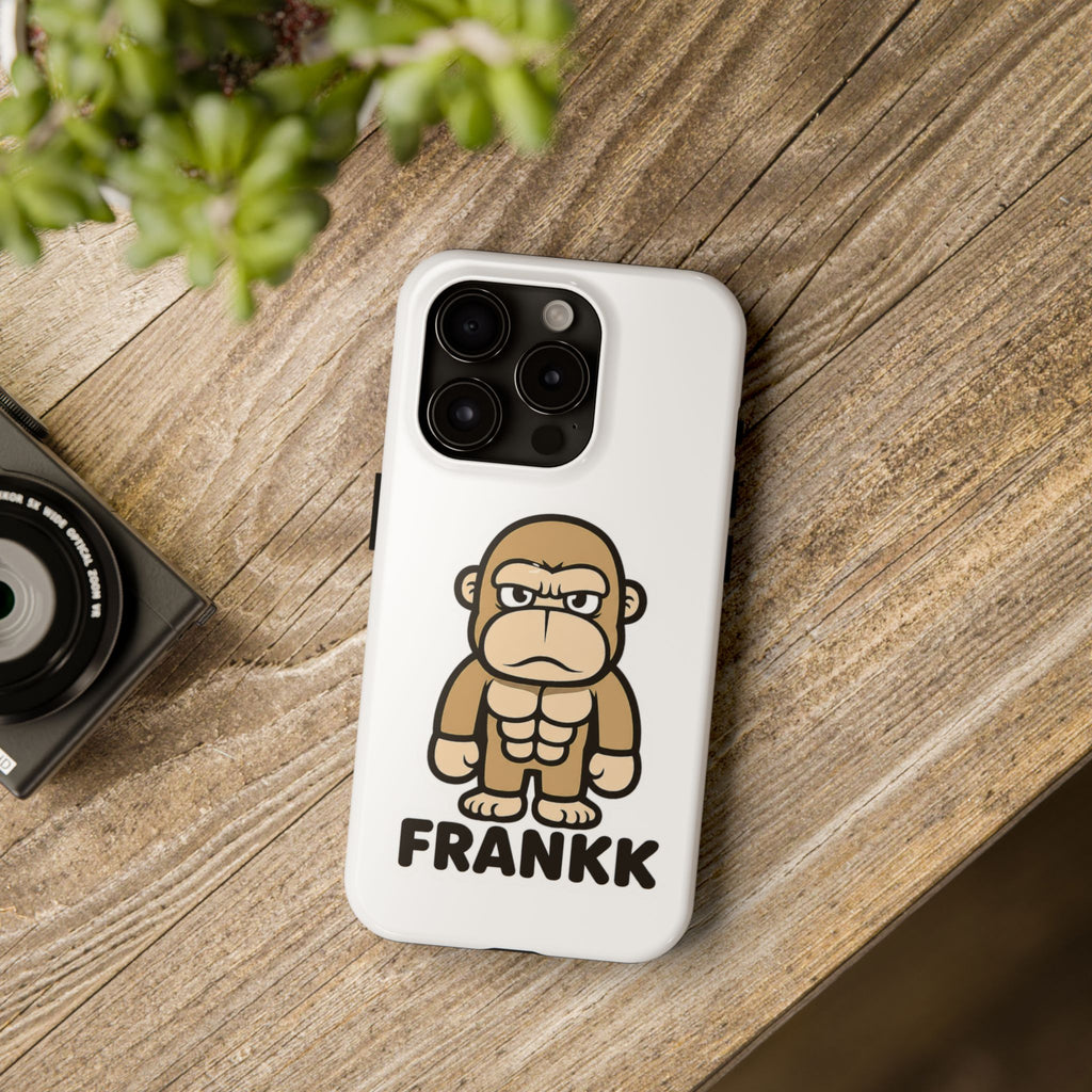 FRANKK The Ape "Essentials" Tough Phone Case - White