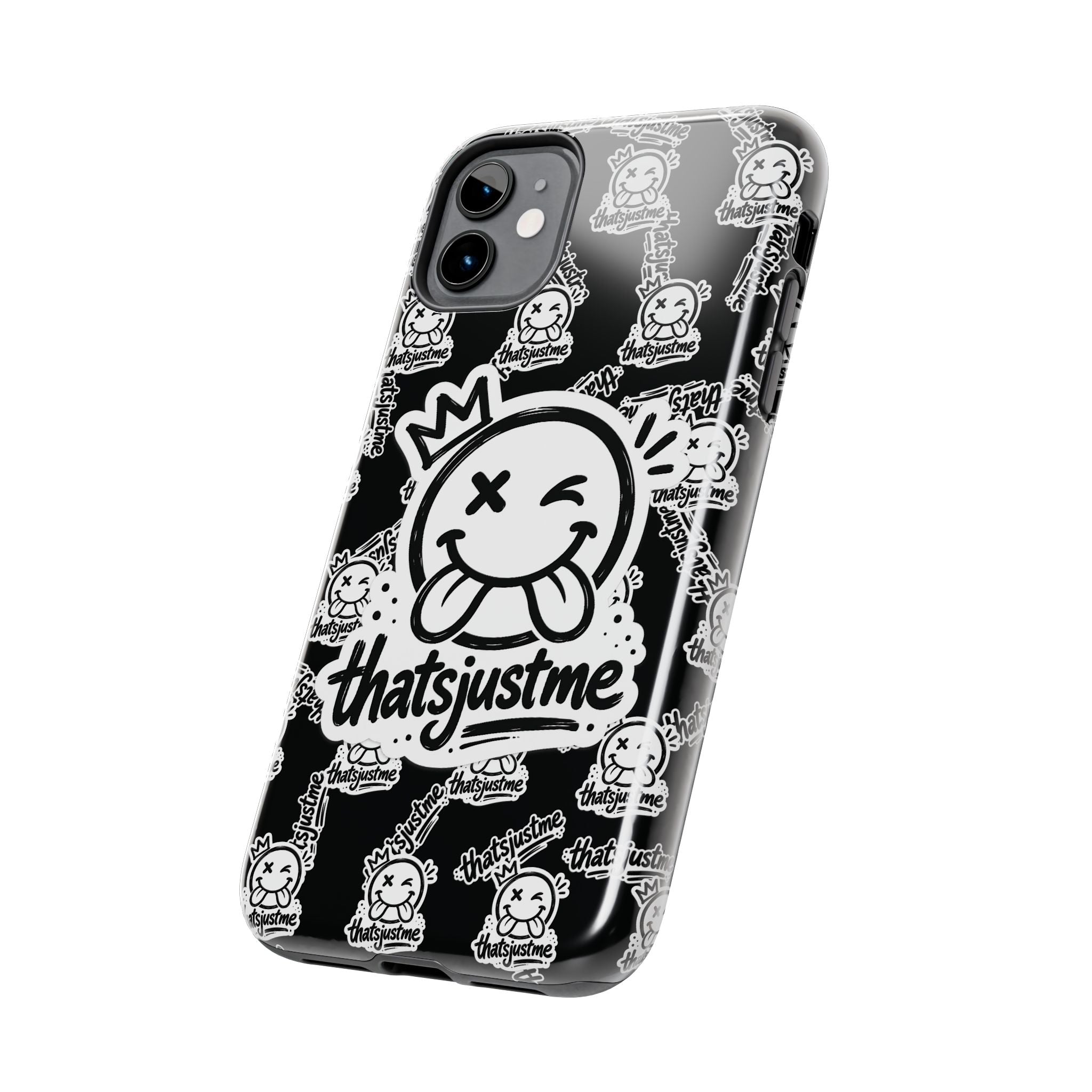 thatsjustme "Overload" Tough Phone Case - Black