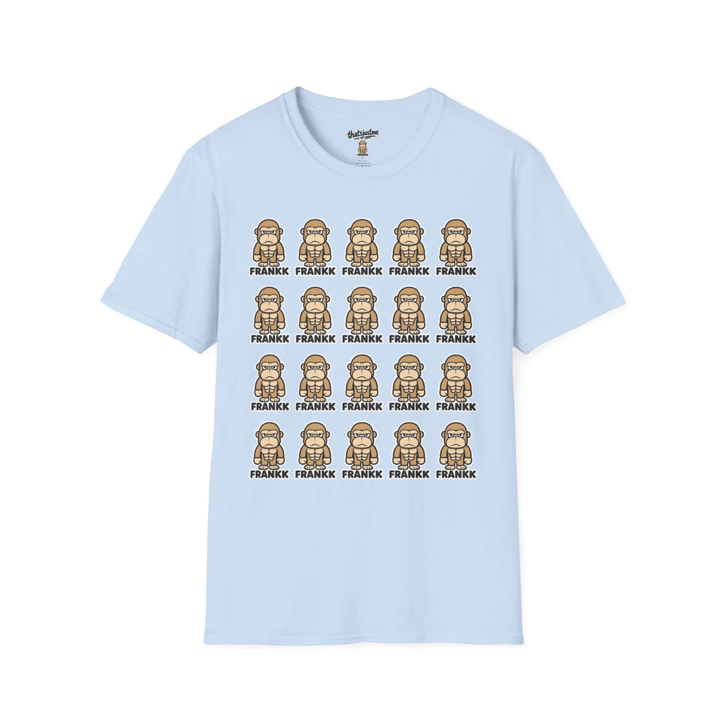 FRANKK The Ape Repeated "Essentials" Graphic Tee - Unisex T-Shirt