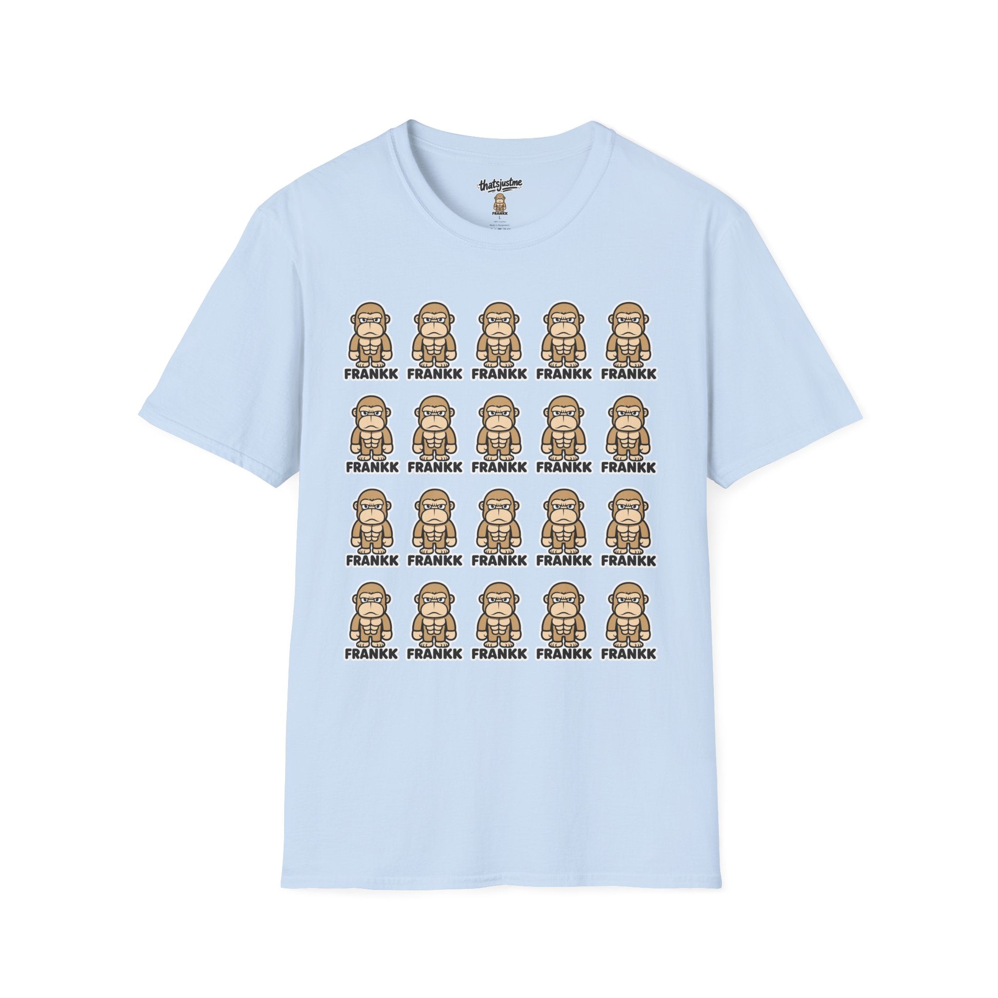 FRANKK The Ape Repeated "Essentials" Graphic Tee - Unisex T-Shirt