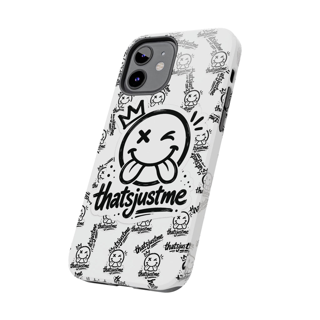 thatsjustme "Overload" Tough Phone Case - White