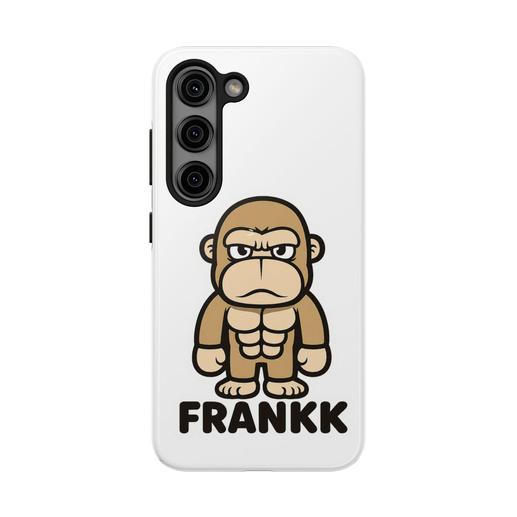 FRANKK The Ape "Essentials" Tough Phone Case - White