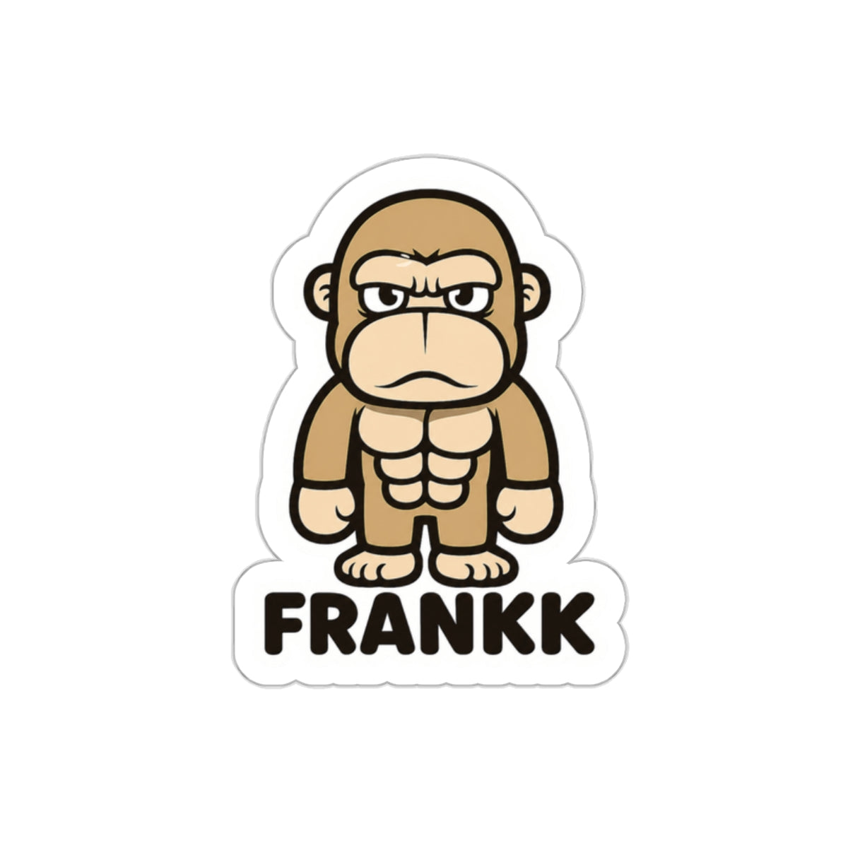 FRANKK The Ape "Essentials" - Die-Cut Sticker