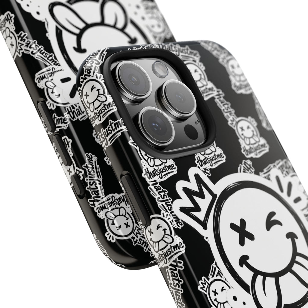 thatsjustme "Overload" Tough Phone Case - Black