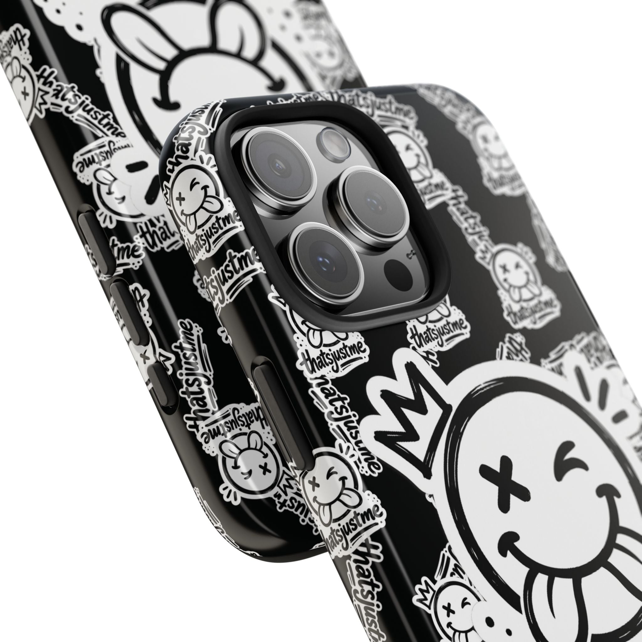 thatsjustme "Overload" Tough Phone Case - Black