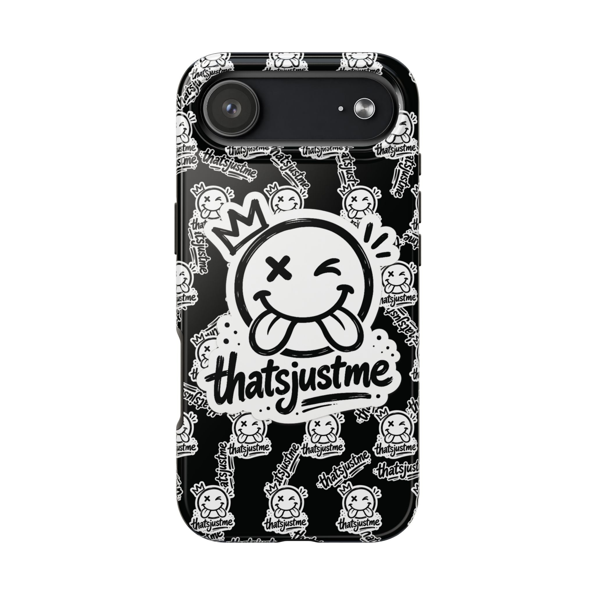 thatsjustme "Overload" Tough Phone Case - Black