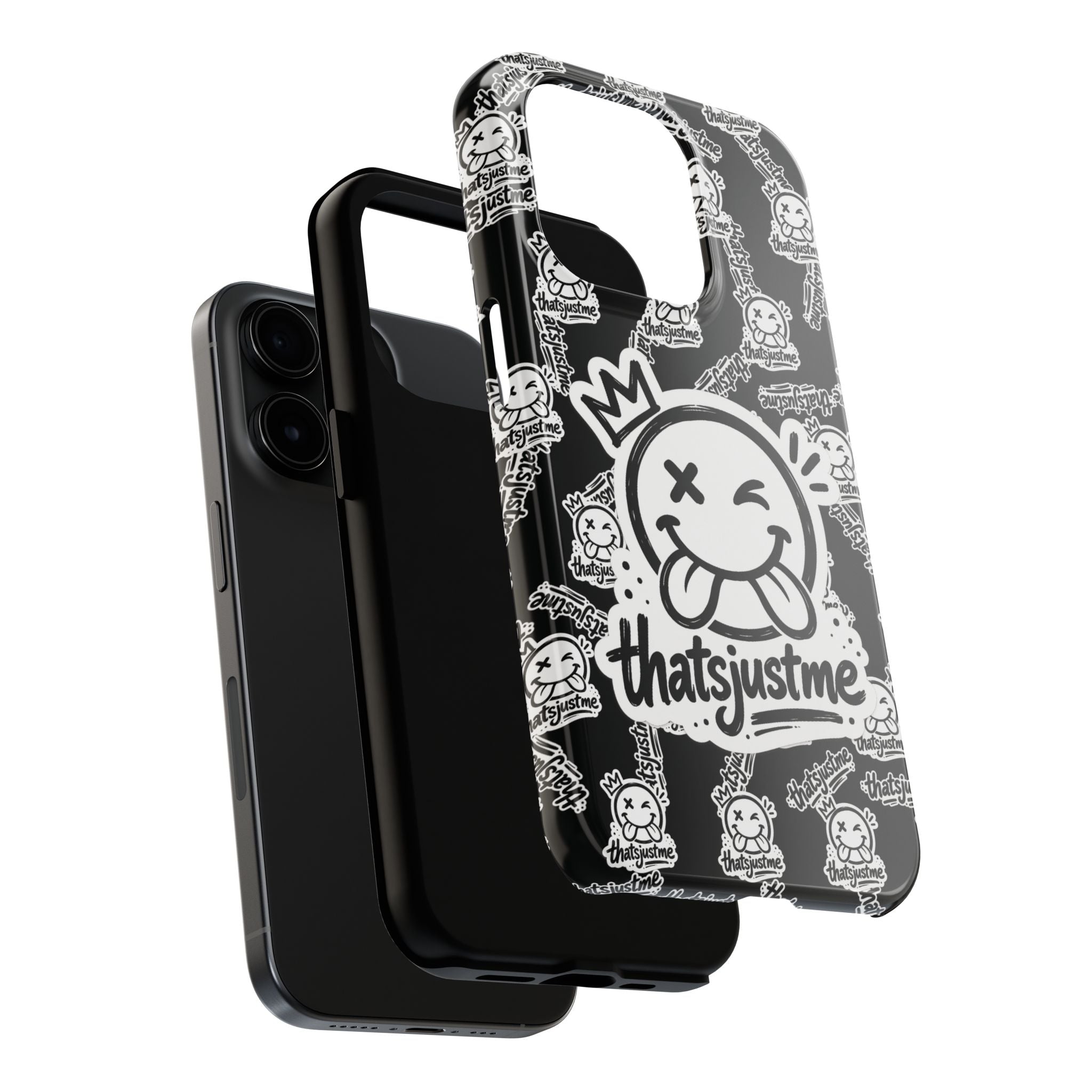 thatsjustme "Overload" Tough Phone Case - Black
