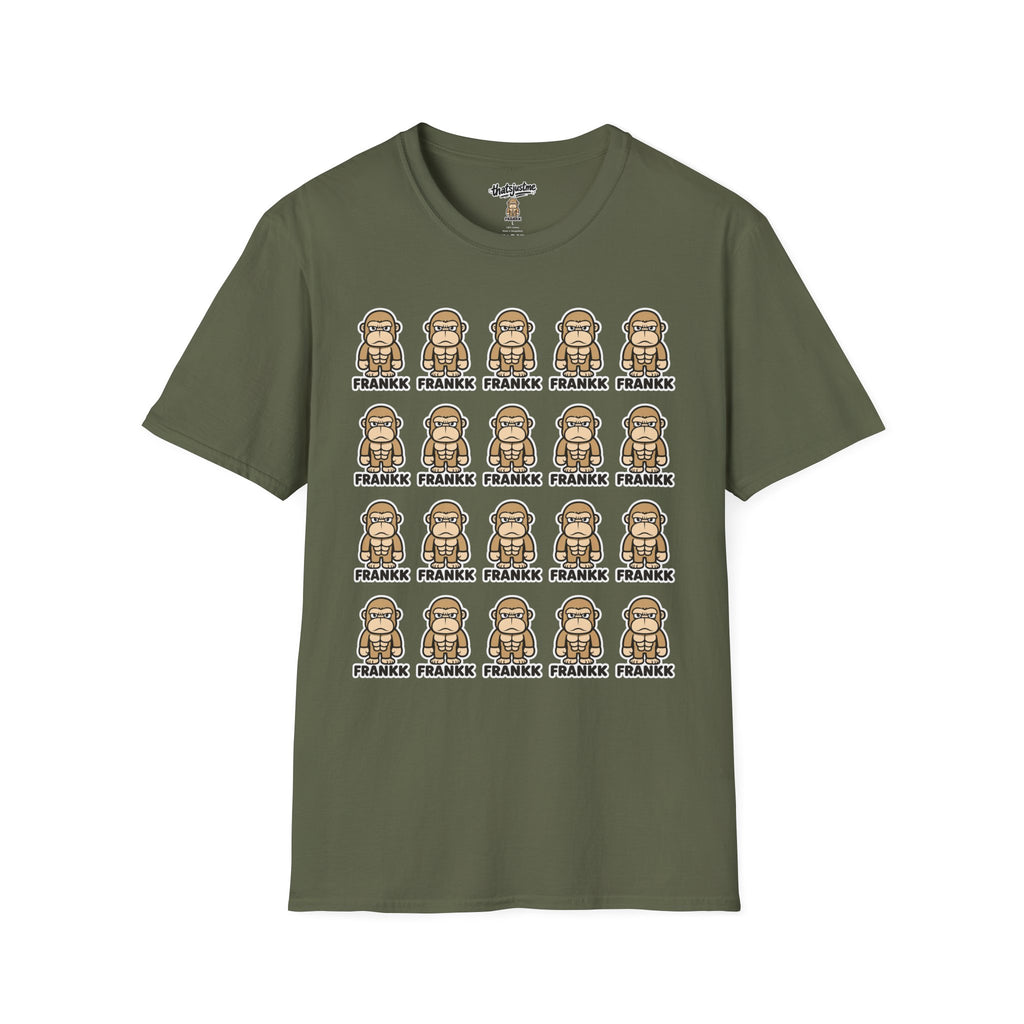 FRANKK The Ape Repeated "Essentials" Graphic Tee - Unisex T-Shirt