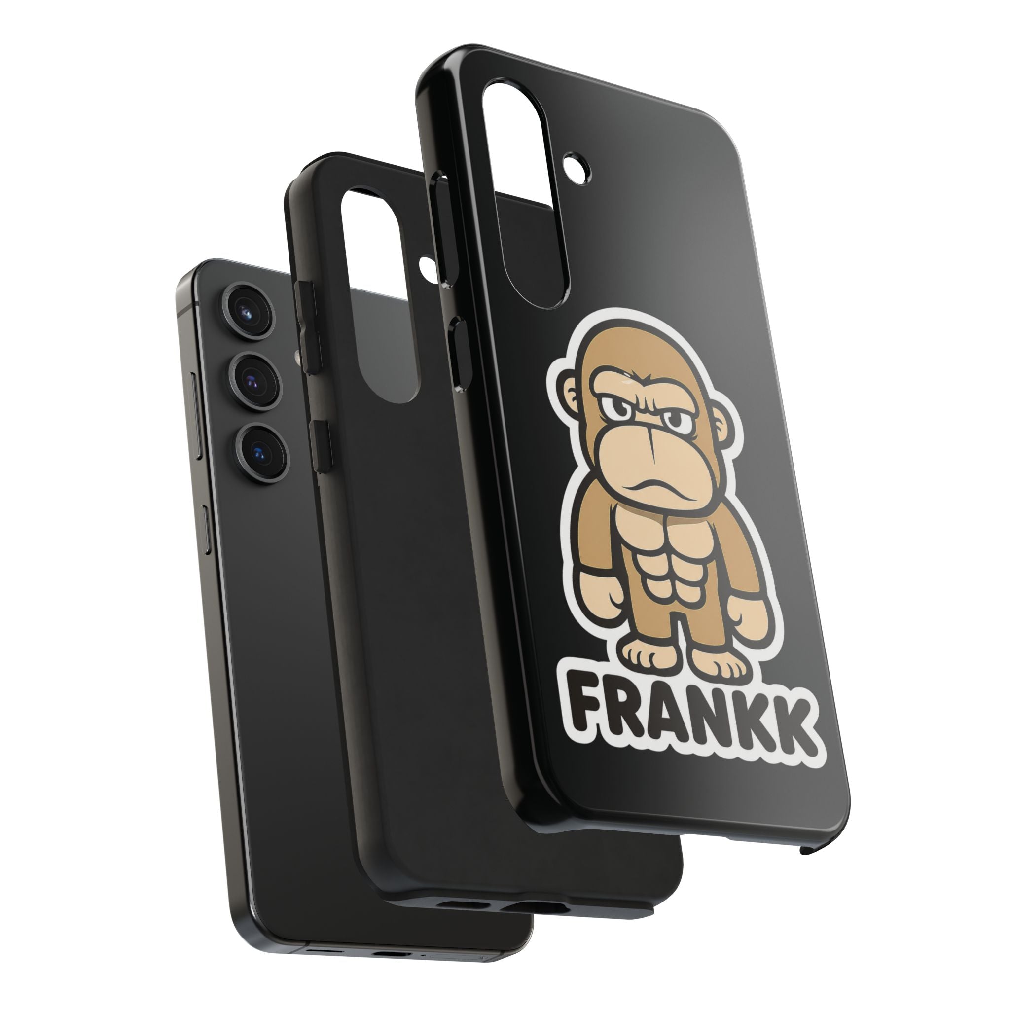 FRANKK The Ape "Essentials" Tough Phone Case - Black