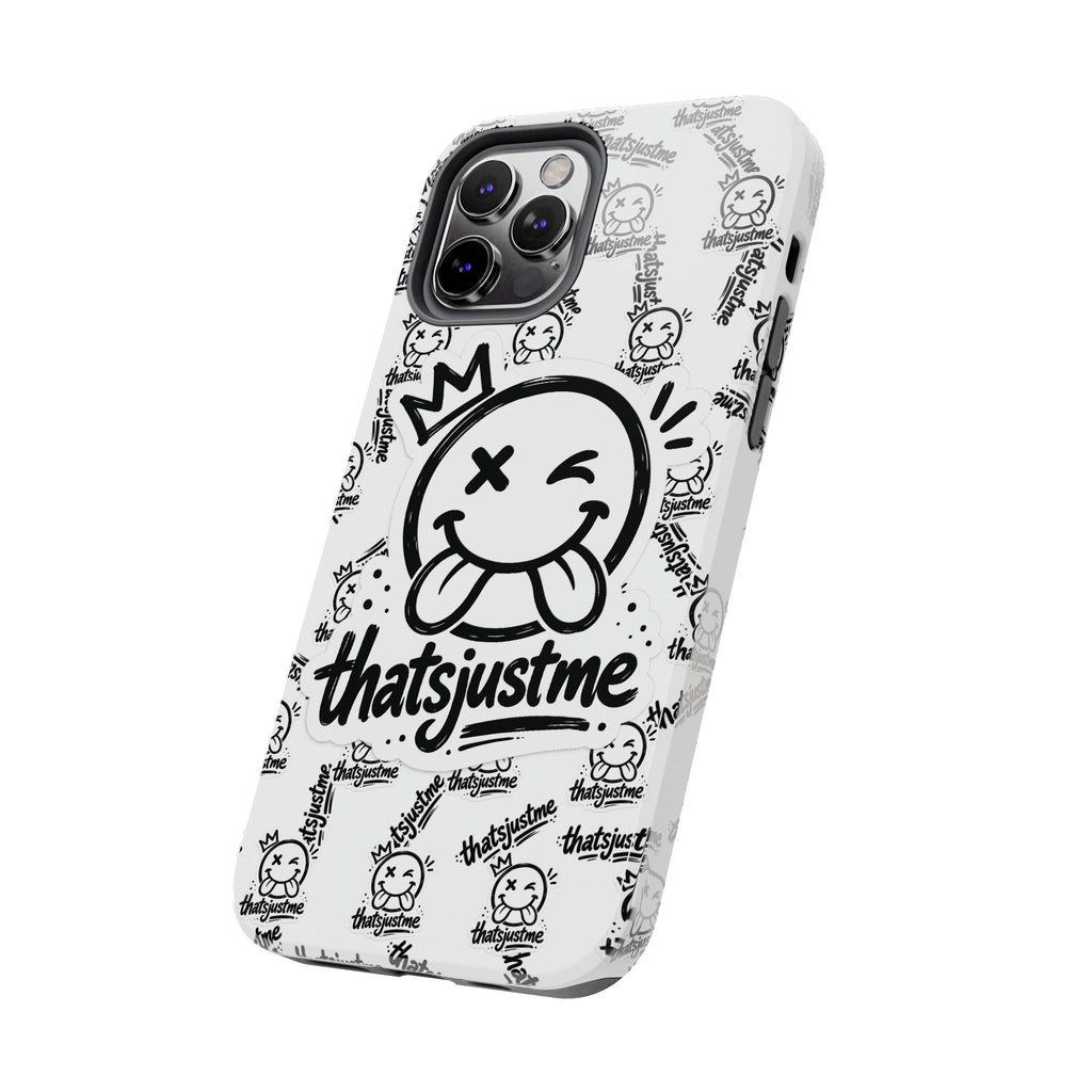 thatsjustme "Overload" Tough Phone Case - White