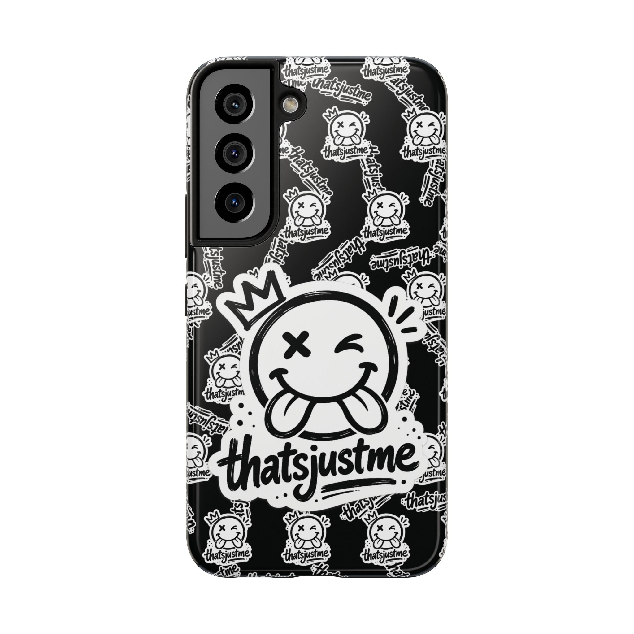 thatsjustme "Overload" Tough Phone Case - Black